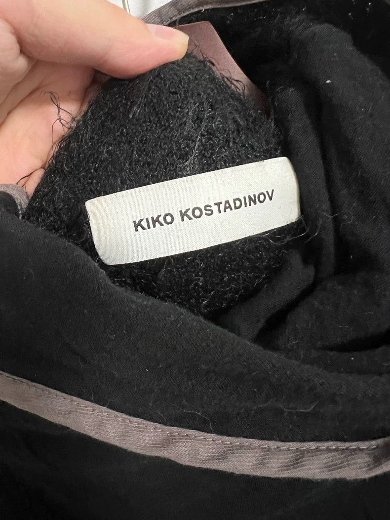 Kiko Kostadinov KIKO KOSTADINOV19fe rex black sweater 2504-Nextarrow Size US XL / EU 56 / 4 - 5 Thumbnail