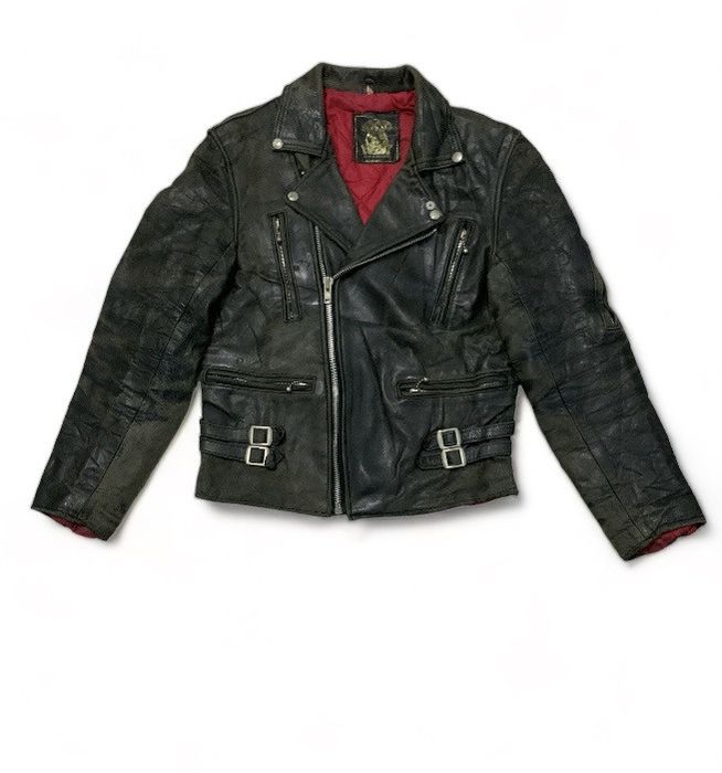 Seditionaries Seditionaries 666 Double Collar Leather Jacket Punk