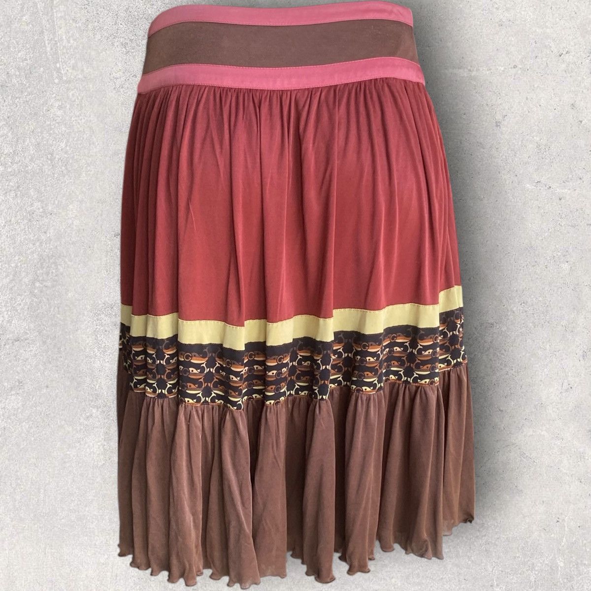 Gucci 2006 Gucci Silk Skirt Size 26" / US 2 / IT 38 - 4 Thumbnail