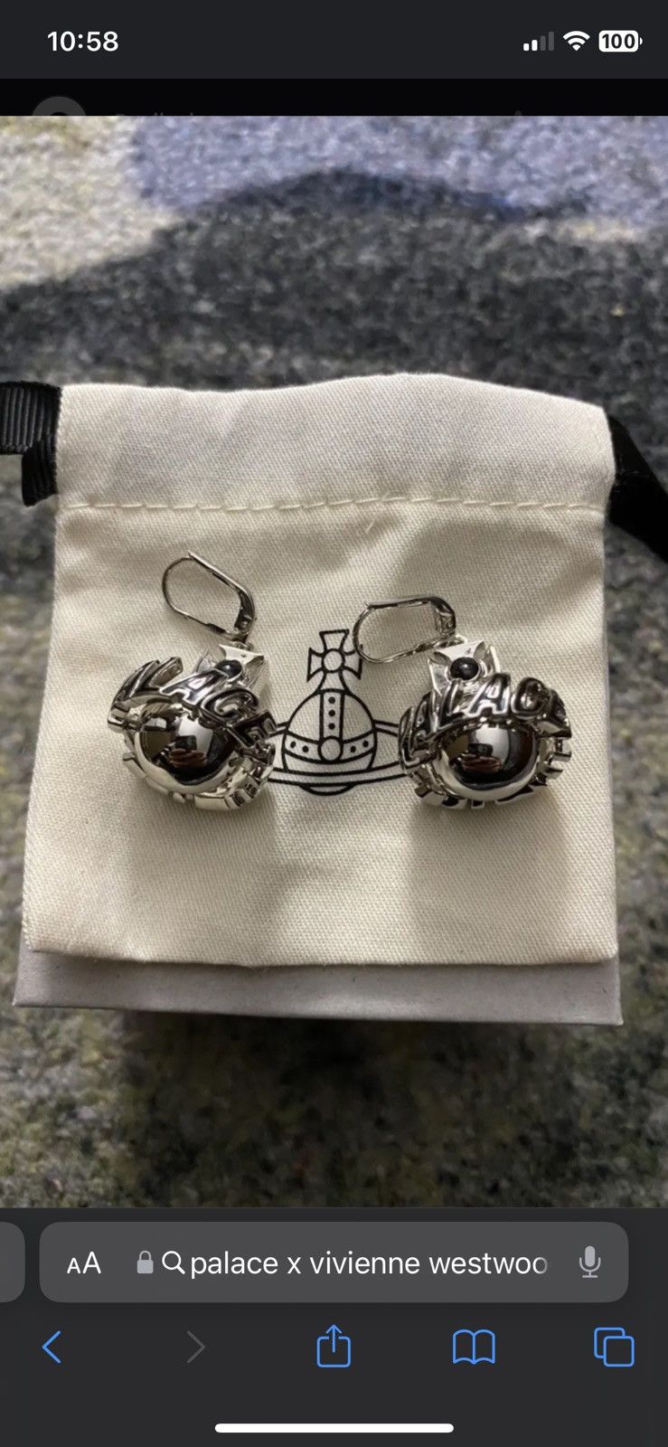 Palace × Vivienne Westwood Palace x Vivienne Westwood Earrings Size ONE SIZE - 6 Thumbnail