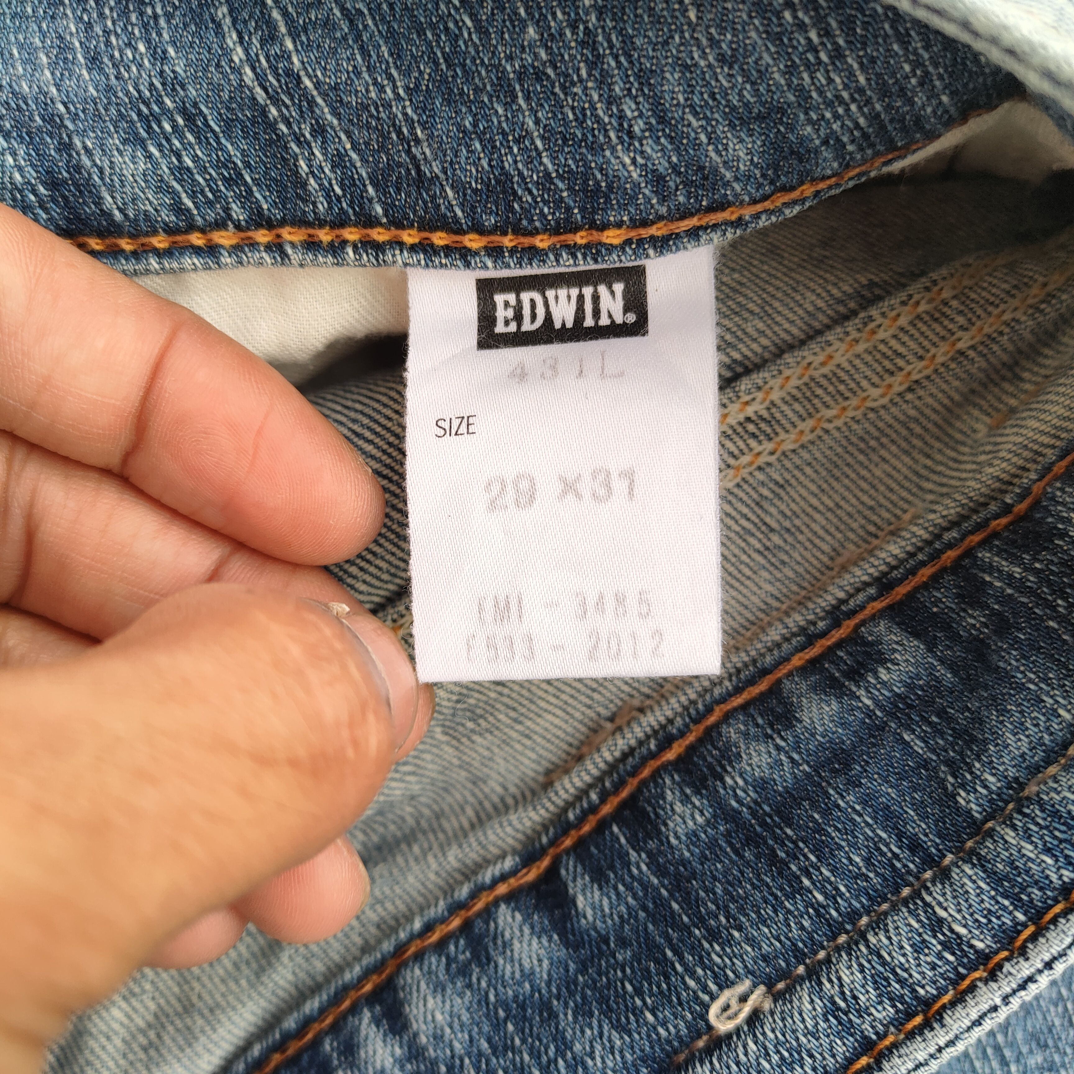 Edwin × Jean × Vintage VINTAGE EDWIN FLARE FADED JEANS DENIM PANTS Size US 30 / EU 46 - 12 Thumbnail