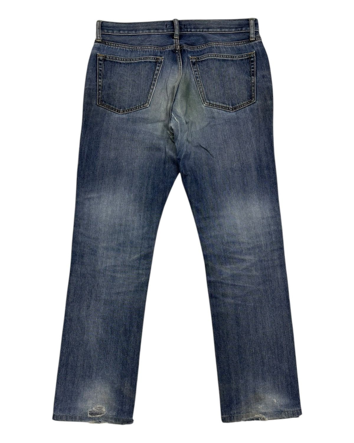 Kapital × Undercover × Uniqlo VINTAGE UNIQLO CUSTOM PATCHES DISTRESSED DENIM JEAN JAPAN Size US 35 - 3 Thumbnail