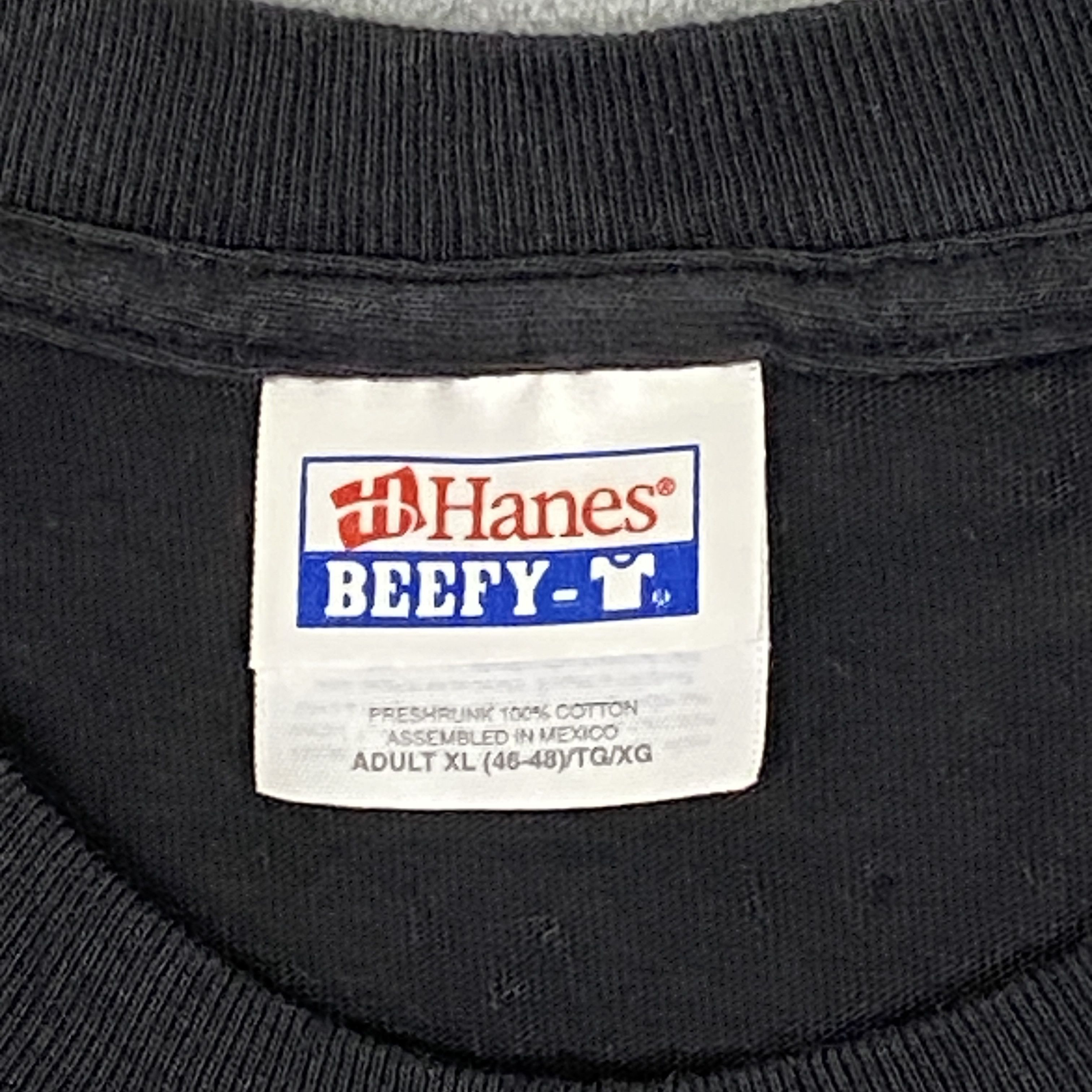 Hanes × Vintage IT'S A BUGATTI, NONE SHALL PASS! T Shirt Men XL Short Sleeve Size US XL / EU 56 / 4 - 3 Thumbnail