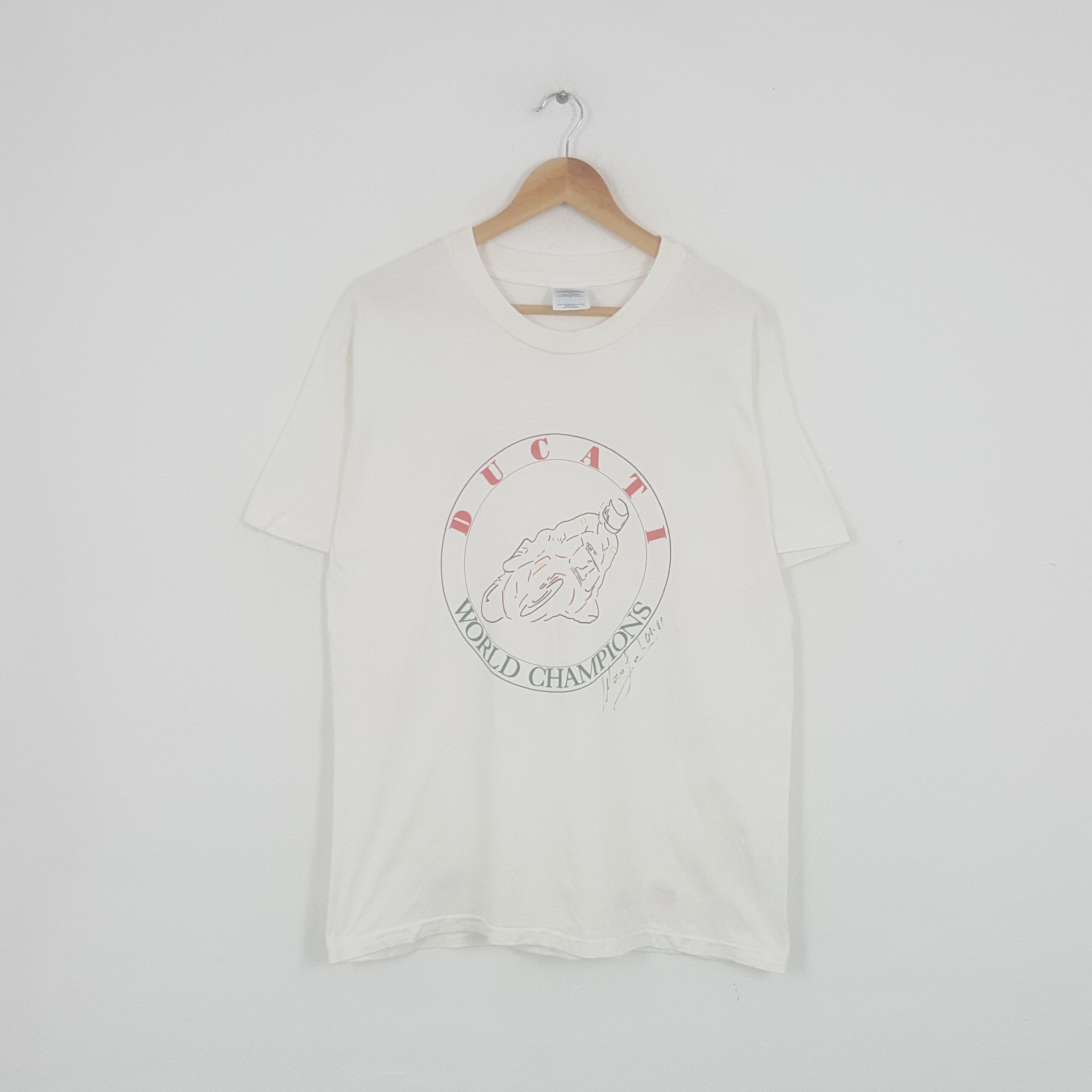 Ducati × Vintage Vintage DUCATI World Champion Racing Dallas, Texas T-shirt Size US M / EU 48-50 / 2 - 1 Thumbnail
