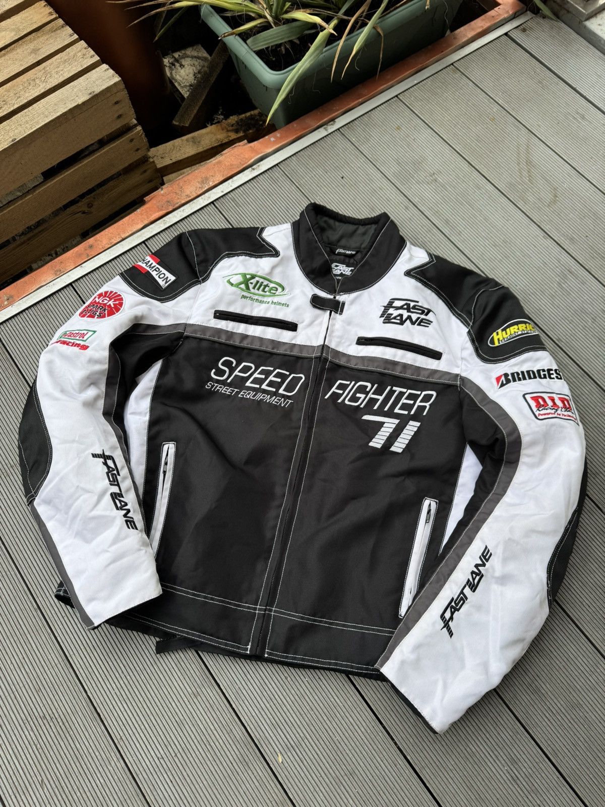 Other Vintage Fast Line Speed Fighter Moto Racing Jacket | Grailed