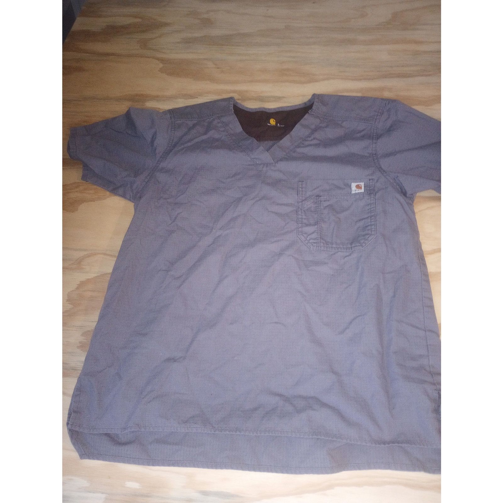 Carhartt Carhartt Scrub Top Healthcare Gray Small Size S / US 4 / IT 40 - 1 Thumbnail