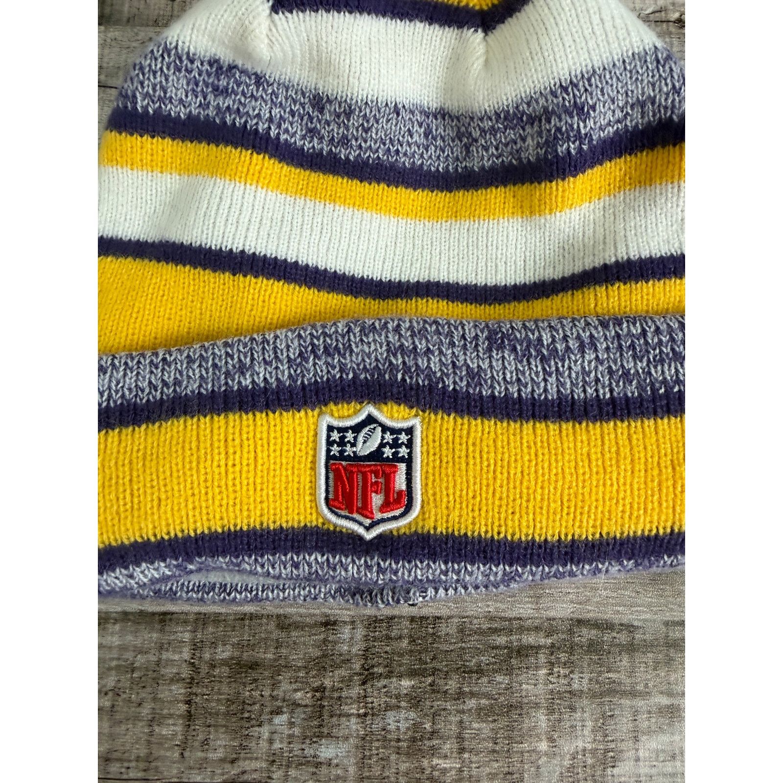 New Era Minnesota Vikings NFL Football Winter Beanie Size ONE SIZE - 5 Thumbnail