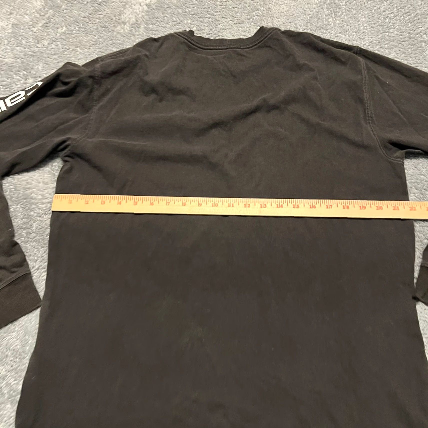 Carhartt Carhartt Shirt Mens Medium Loose Long Sleeve Crew Work Faded Black Size US M / EU 48-50 / 2 - 5 Thumbnail
