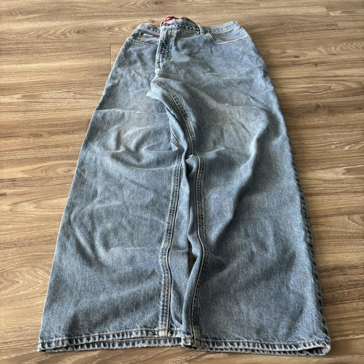 Tommy Hilfiger Crazy Vintage Y2K/2000s Baggy Tommy Hilfiger Skater Style Denim Jeans! 40x30 Size US 40 / EU 56 - 3 Thumbnail