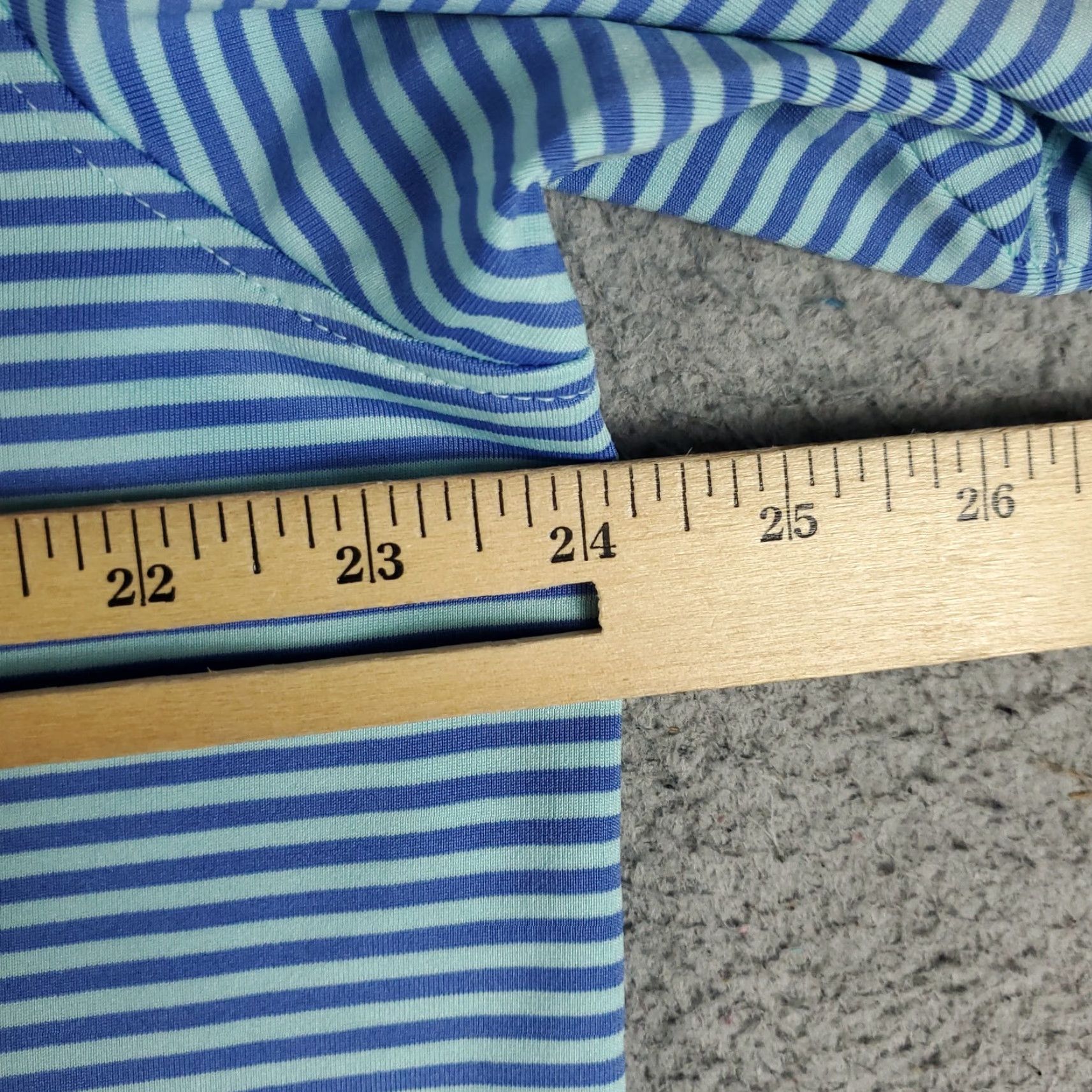 Vintage Greyson Polo Shirt Mens Large Blue Striped Wolf Golf Casual Short Sleeve Polo Size US L / EU 52-54 / 3 - 6 Thumbnail