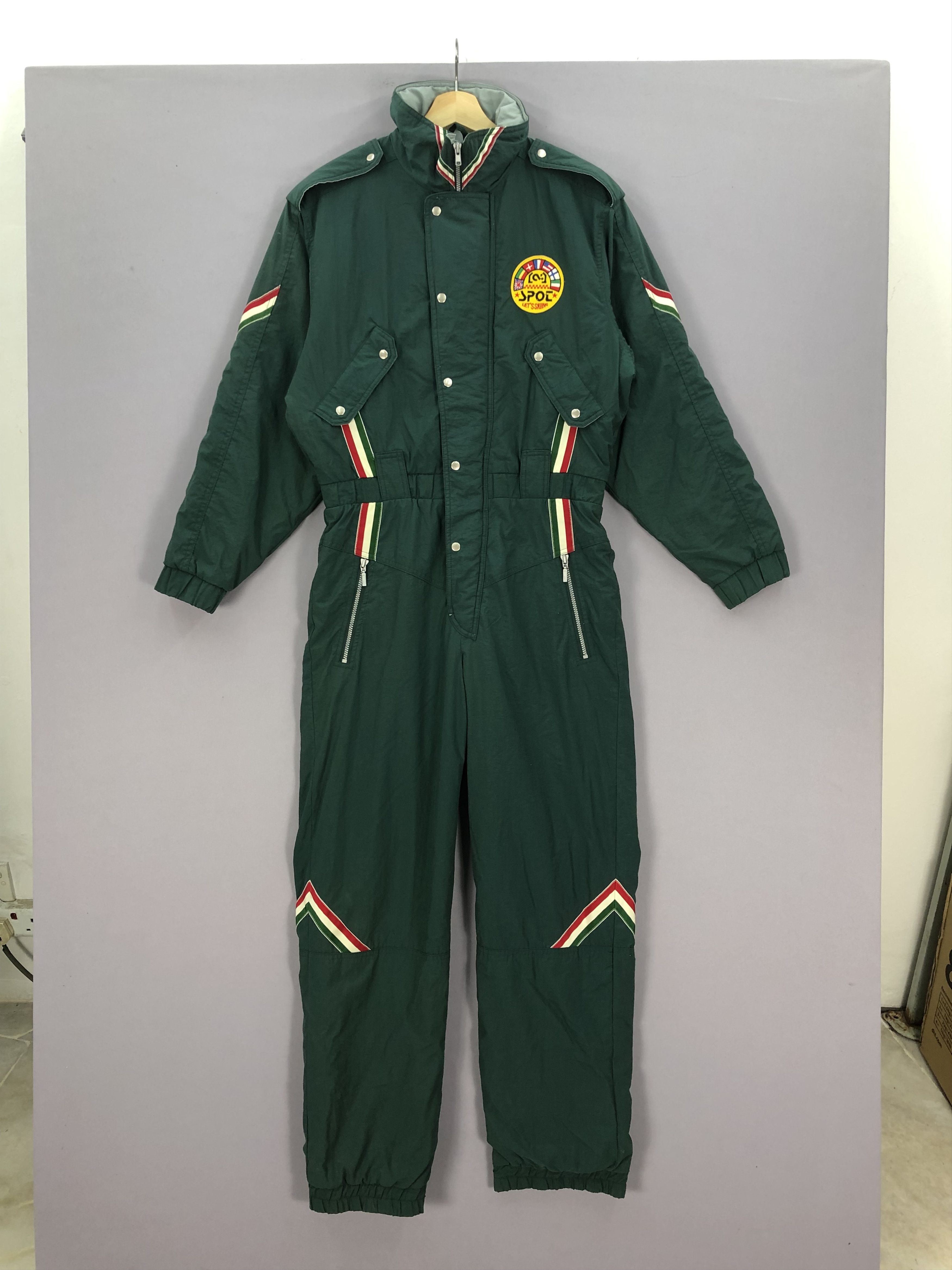 Other Vintage 90s Spots Ski Overalls Snowboards Ski Wear Suits Size US 32 / EU 48 - 1 Thumbnail
