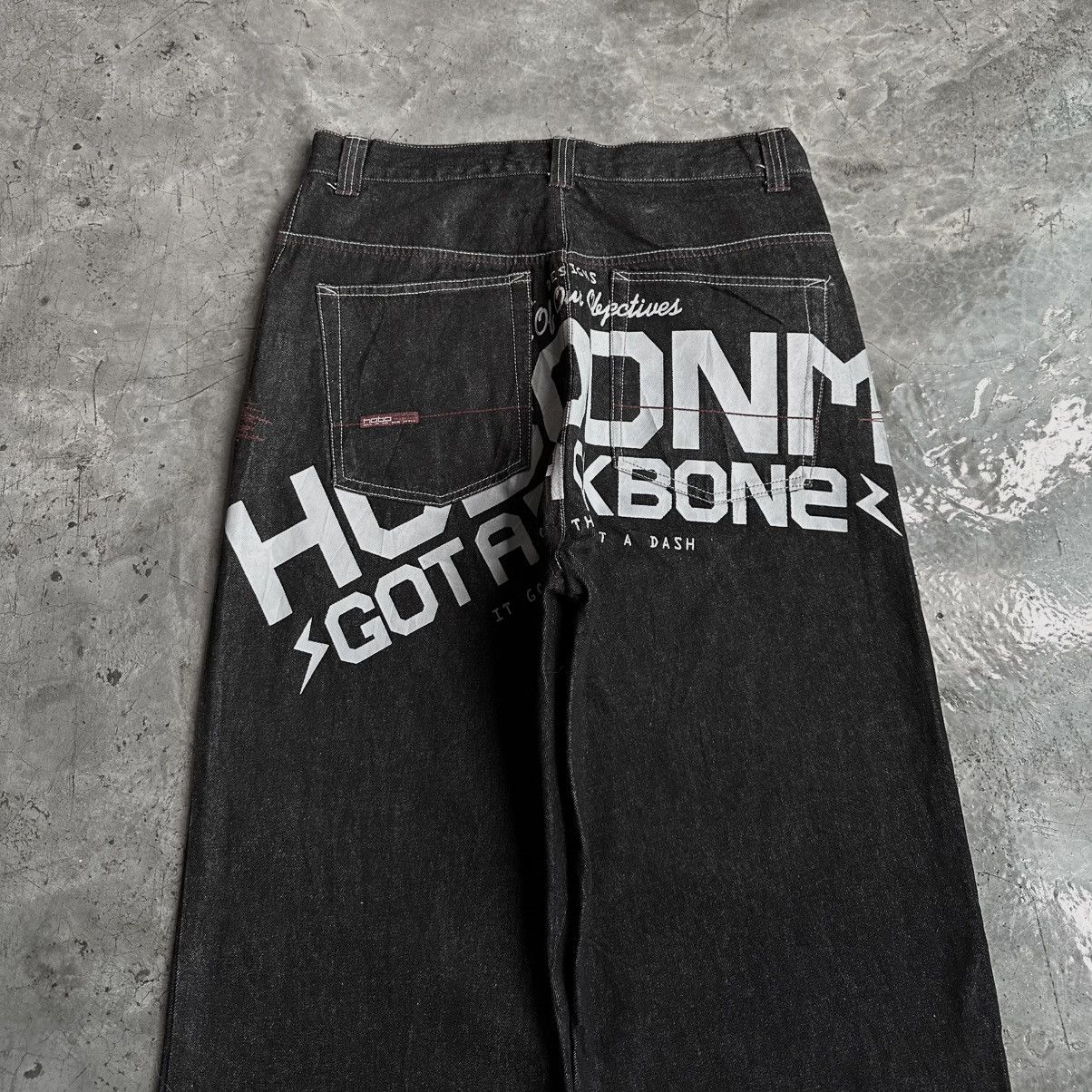 Hobo Hobo Denim Baggy Jeans Spell Out Raw Denim Size US 36 / EU 52 - 4 Thumbnail