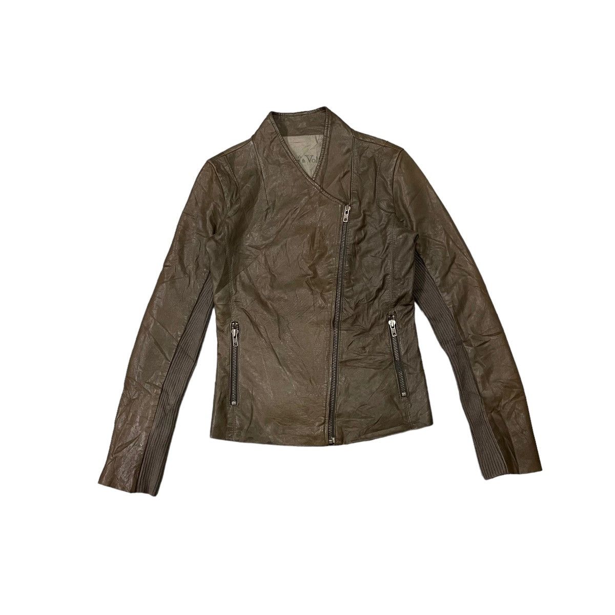 Zadig & Voltaire Vintage Zadig & Voltaire Lukas Lamb Leather Jacket Size XS / US 0-2 / IT 36-38 - 1 Thumbnail