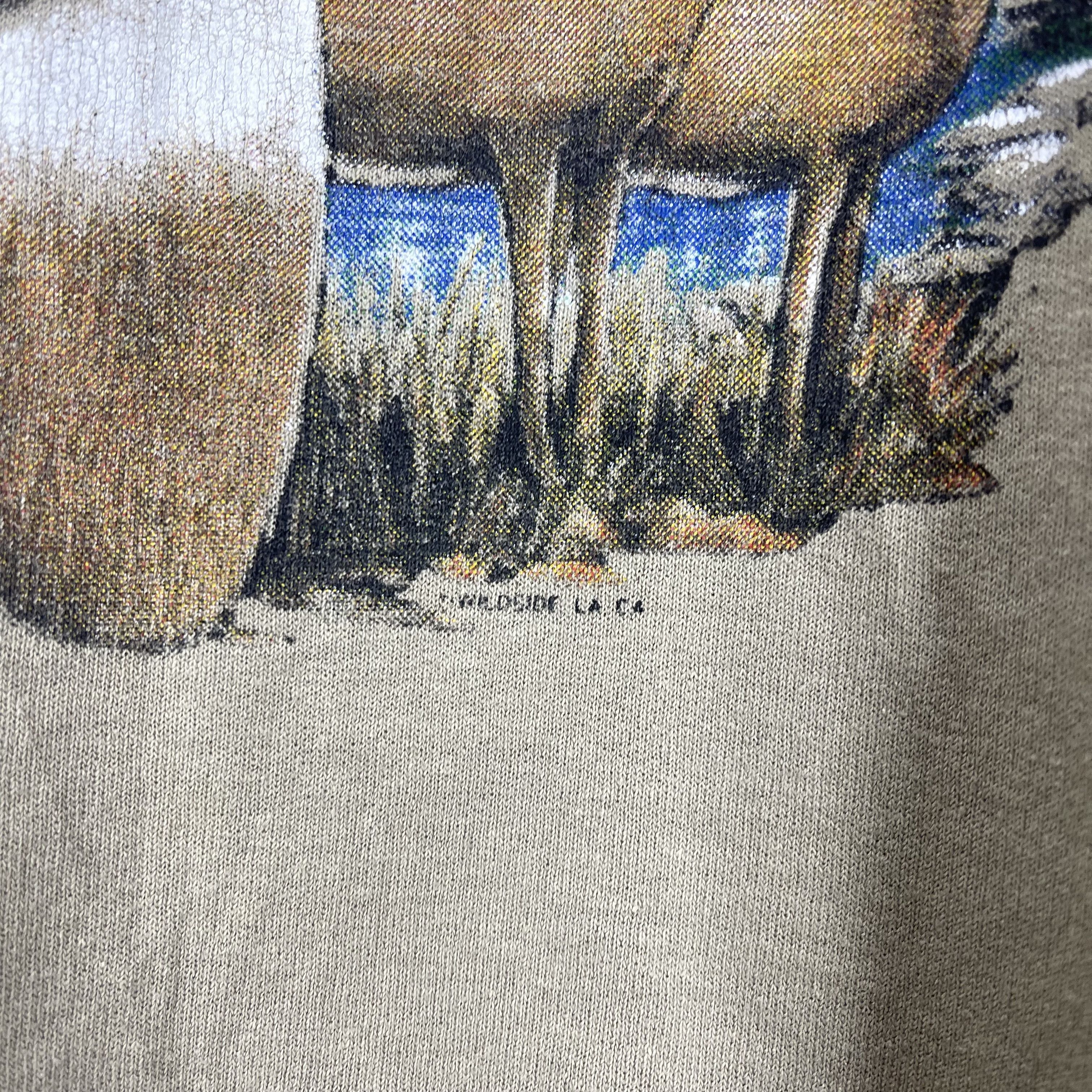 Jerzees Y2K Vintage DEER STAG by JERZEES Sweatshirt #1977/12 Size US XL / EU 56 / 4 - 4 Thumbnail