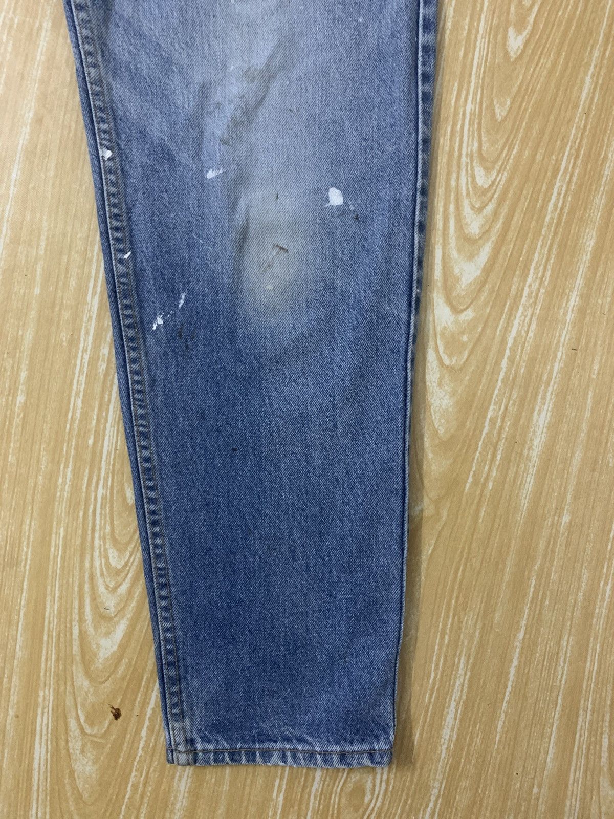 Levi's Vintage painted & dirty Levi’s Orange Tab Made In USA Size US 32 / EU 48 - 11 Thumbnail
