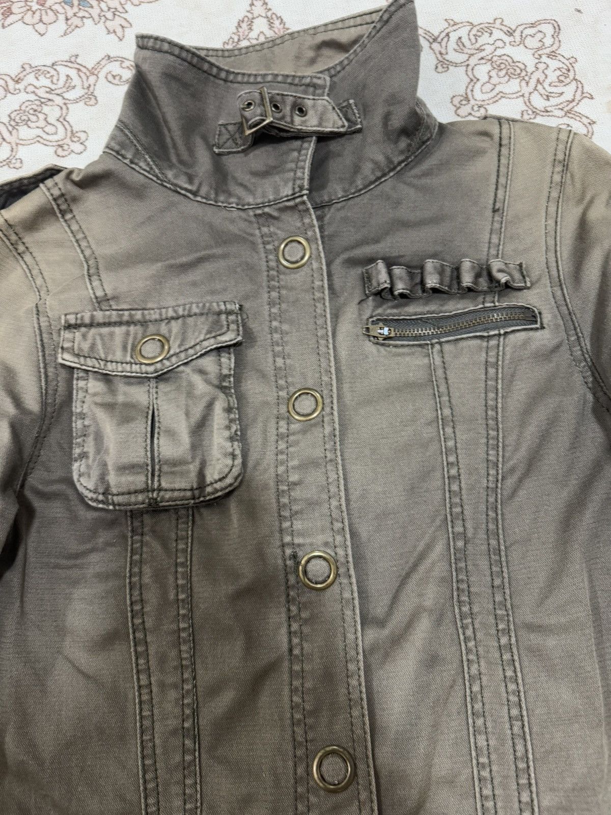Japanese Brand × Vintage Vintage Upper Break Military Design Parka Jacket Size S / US 4 / IT 40 - 4 Thumbnail