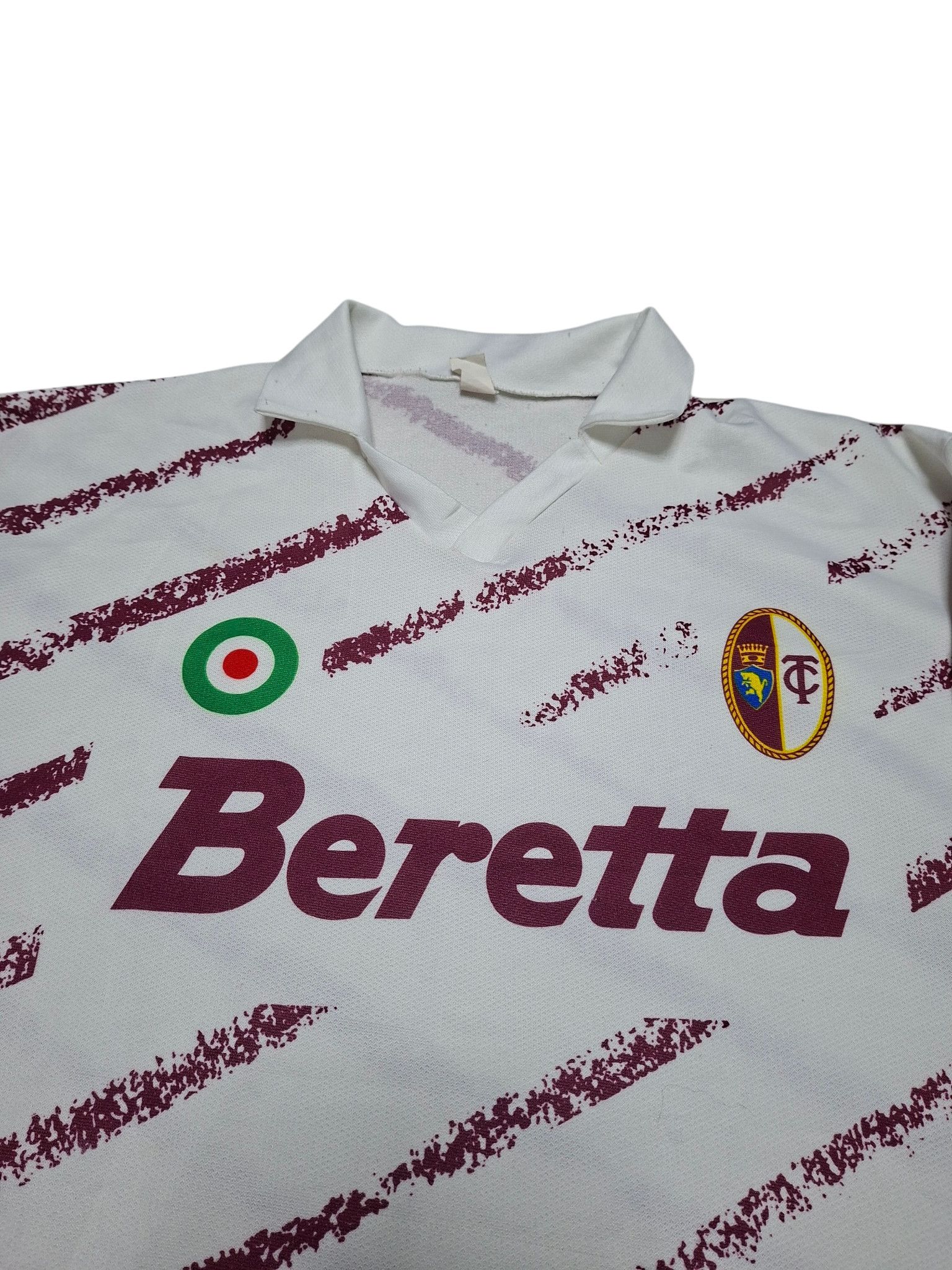 Other TORINO VINTAGE 1993/1994 STYLE LONG SLEEVE SOCCER JERSEY Size US L / EU 52-54 / 3 - 2 Thumbnail