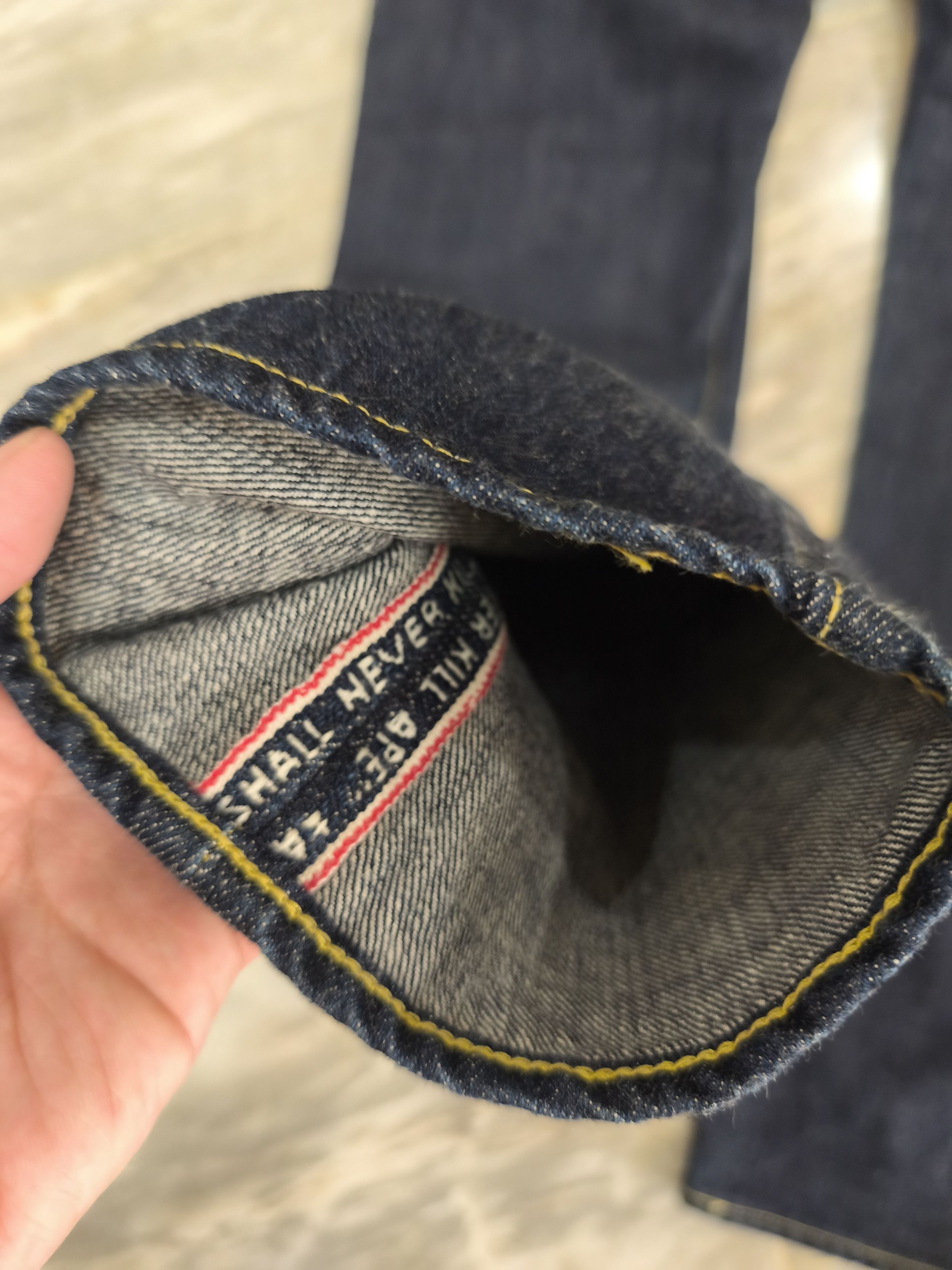 Bape Bape Shark Type-05 Embroidery Selvedge Pants Size US 34 / EU 50 - 9 Thumbnail