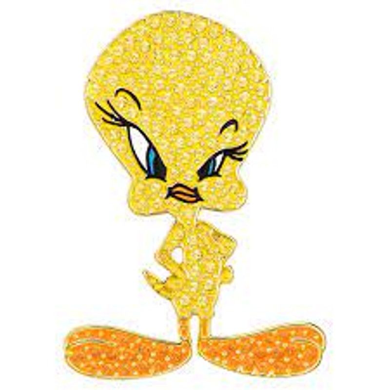Swarovski Swarovski LOONEY TUNES BUGS BUNNY TIE PIN SET & TWEETY PIN Size ONE SIZE - 6 Thumbnail