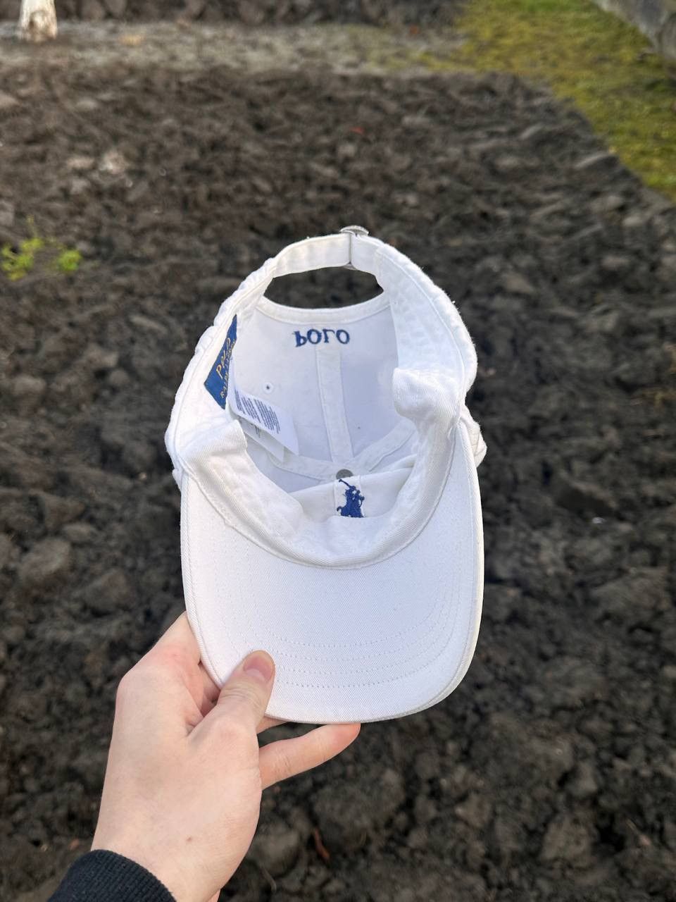 Polo Ralph Lauren Polo Ralph Lauren White Classic Cap Size ONE SIZE - 4 Thumbnail