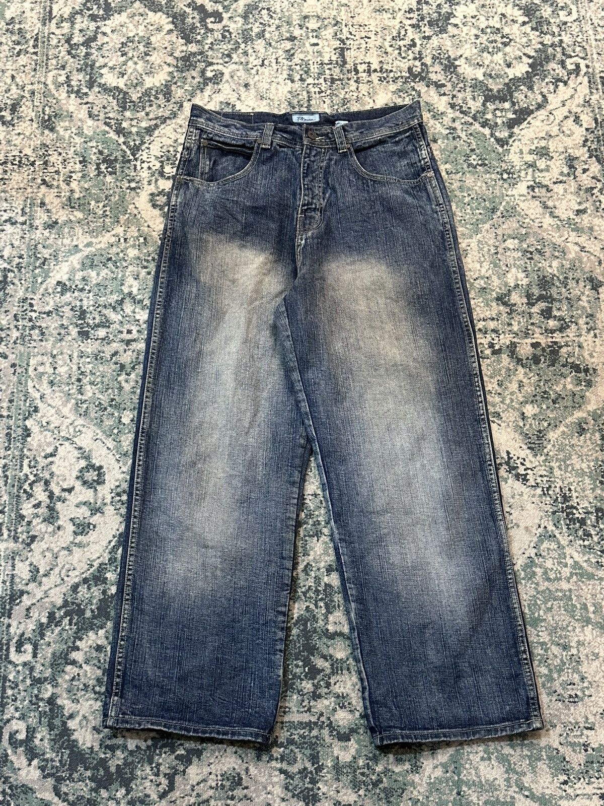 Ruff Ryders Vintage Ruff Ryders Baggy Jeans HipHop Y2K Size US 33 - 2 Thumbnail