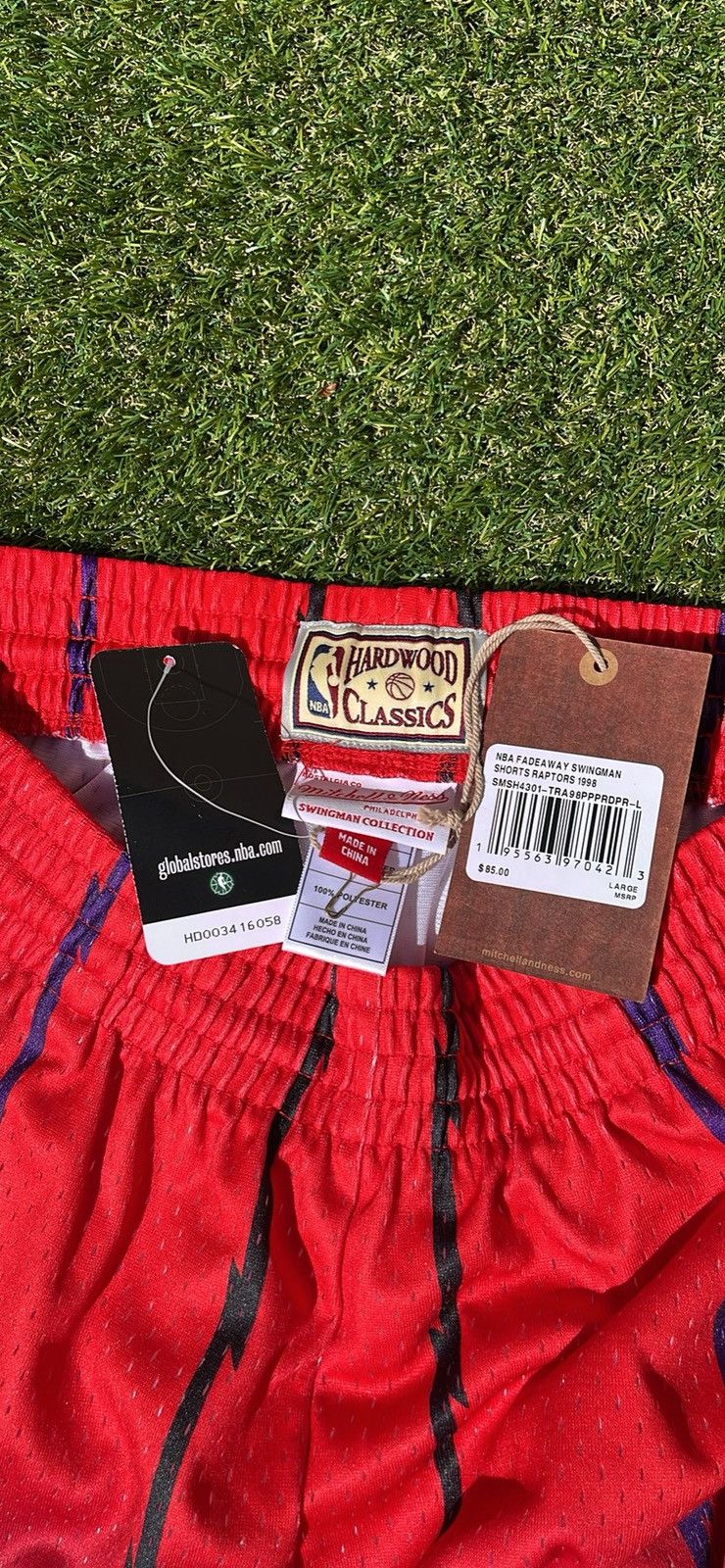 Mitchell & Ness Toronto Raptors Swingman Shorts Size US 32 / EU 48 - 1 Thumbnail