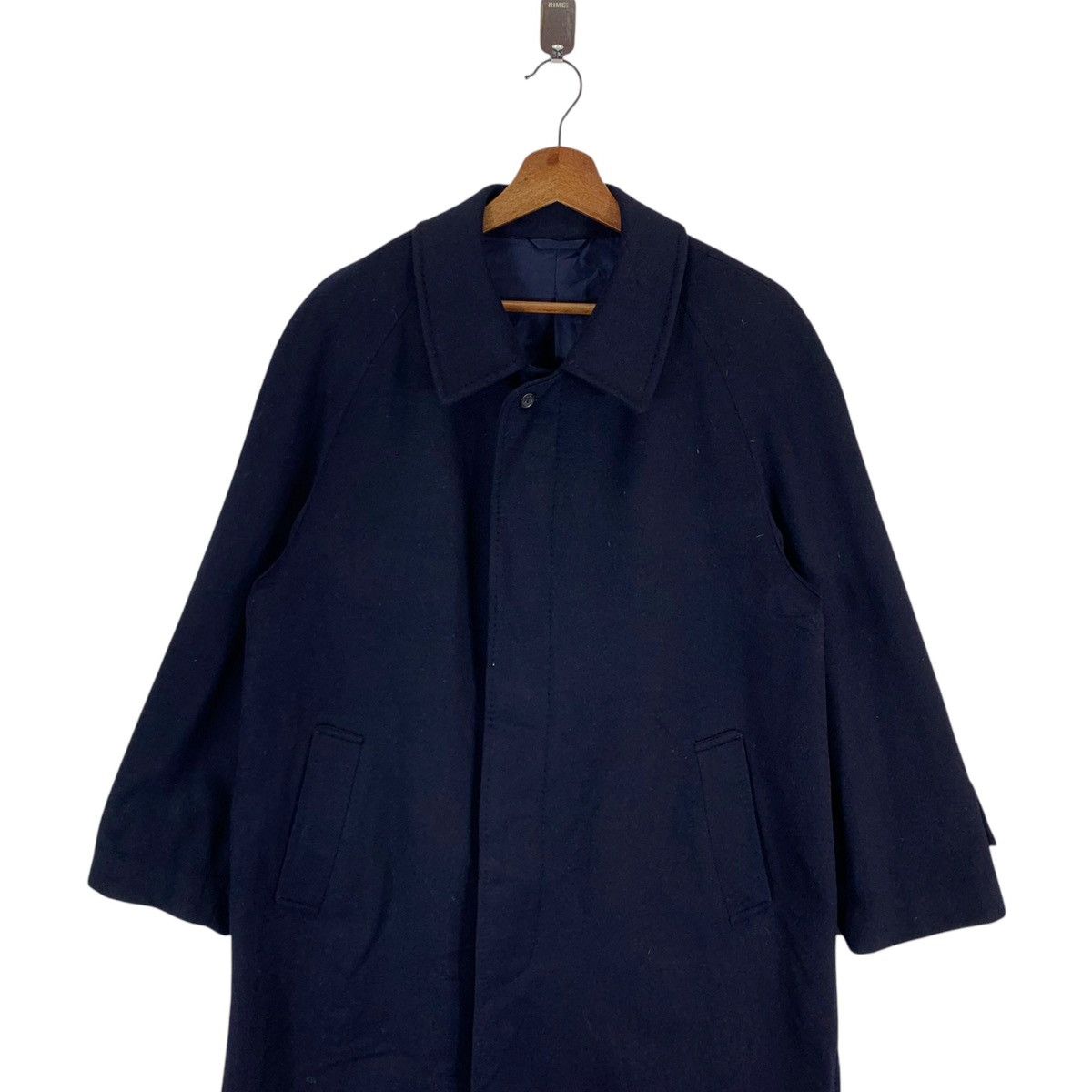 Designer VINTAGE WALTER PELLACCI PUGLIELLI ITALY WOOL OVERCOAT Size US M / EU 48-50 / 2 - 4 Thumbnail