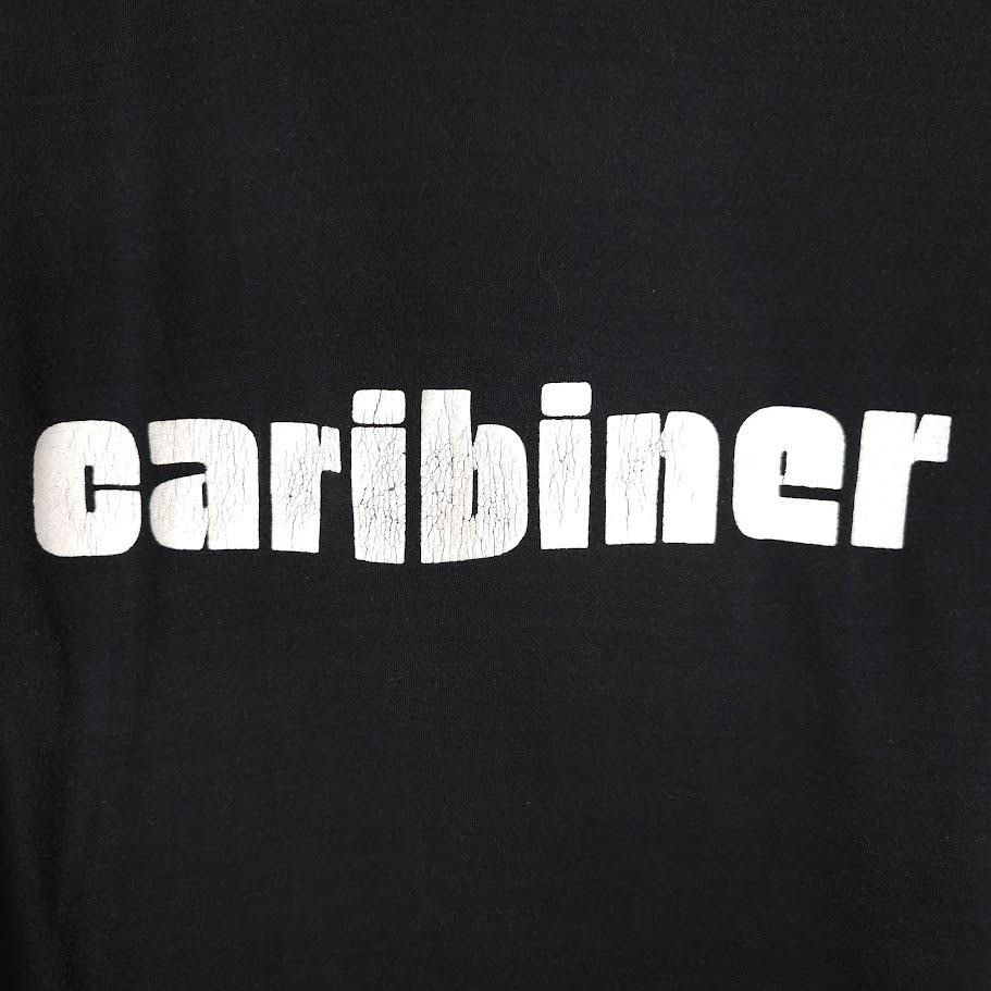 Vintage Vintage Caribiner T Shirt Mens Size Medium Black Mountain Size US M / EU 48-50 / 2 - 4 Thumbnail