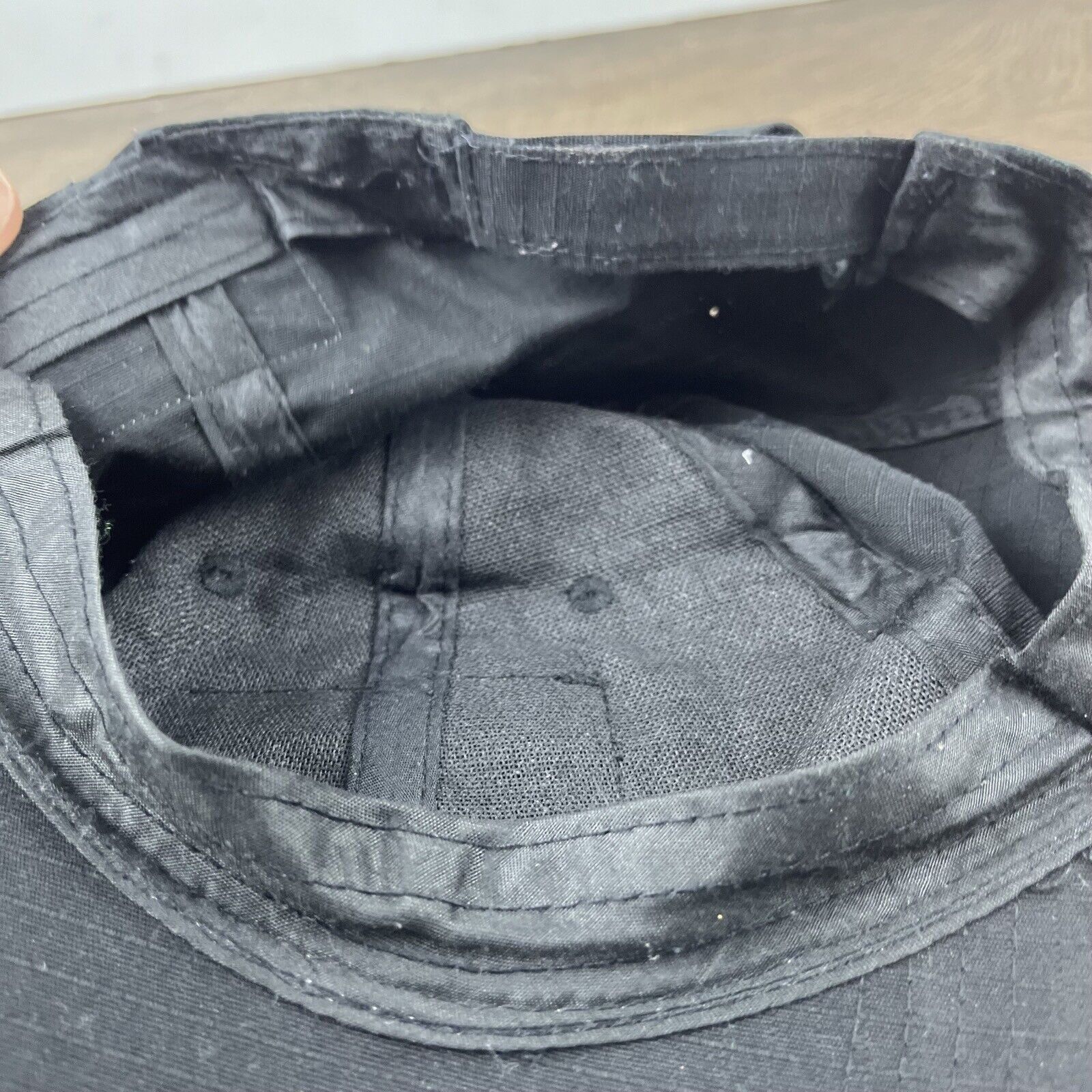 Other Patch Hat USA Flag Patch Hat Black Adjustable Hat Black Adul Size ONE SIZE - 16 Thumbnail