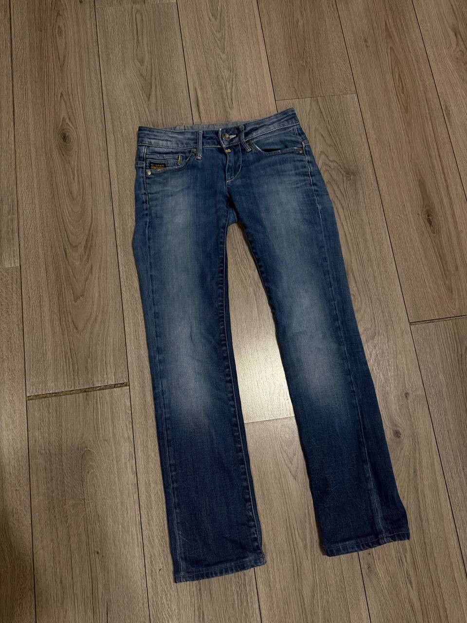 G-Star G-Star Raw Jeans Womens Low Rise Y2K Japanese style XS Blue Size 25" / US 0 / IT 36 - 2 Thumbnail