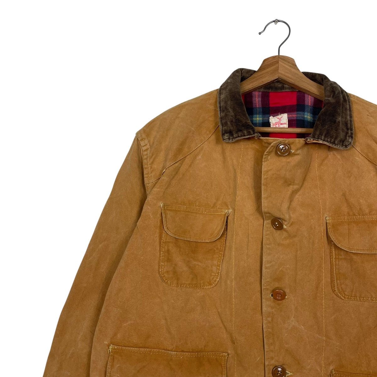 Vintage Vintage Elk Brand Duck Canvas Hunting Jacket Size US L / EU 52-54 / 3 - 6 Thumbnail