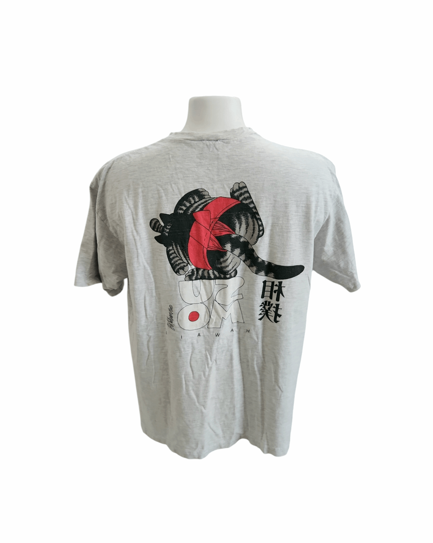 Vintage Vintage Kliban Cat Crazy Shirts Hawaii Single Stitch Samurai Size US XL / EU 56 / 4 - 3 Thumbnail