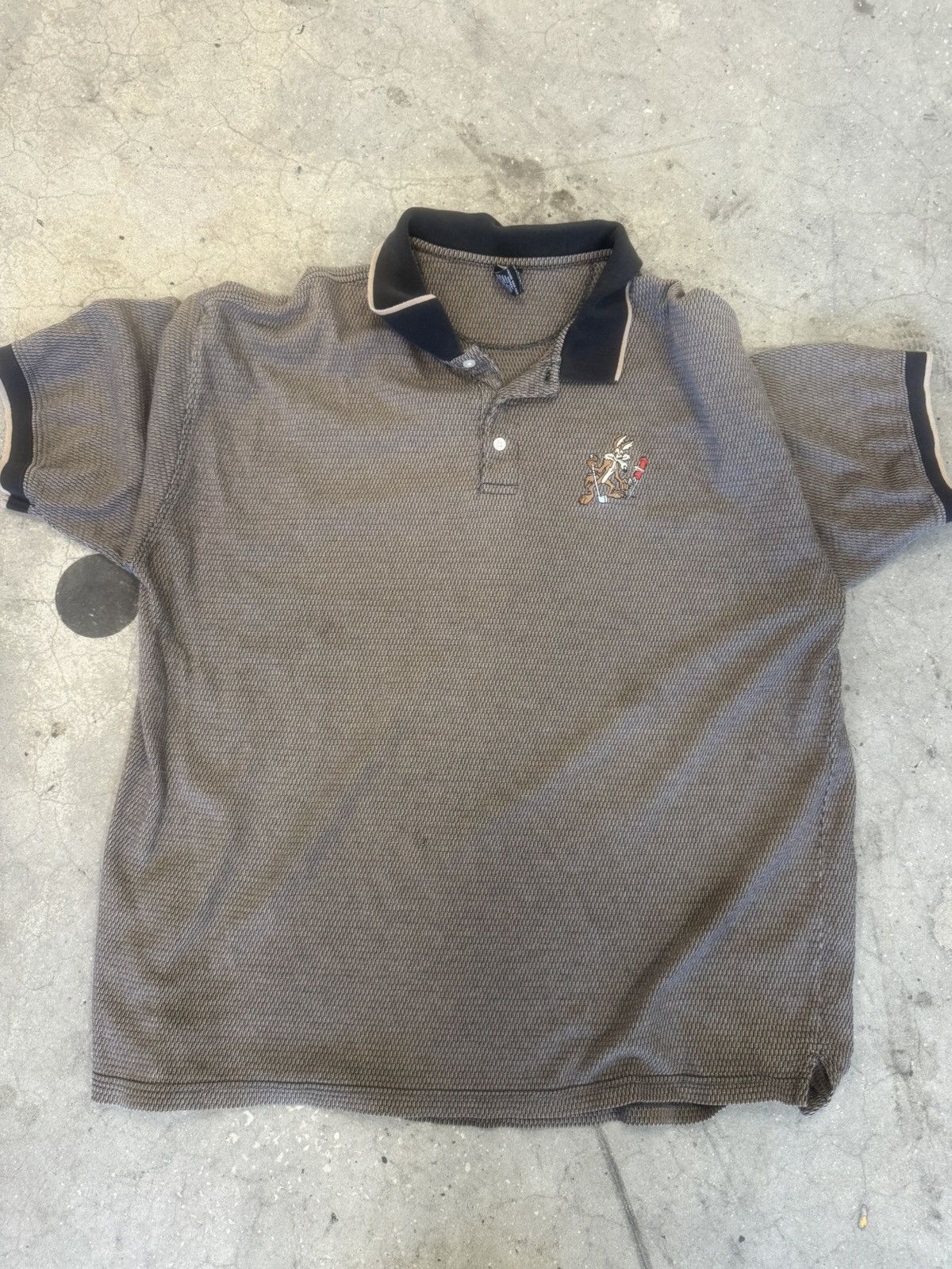 Warner Bros Vintage Looney Toones Polo Size US XL / EU 56 / 4 - 1 Thumbnail