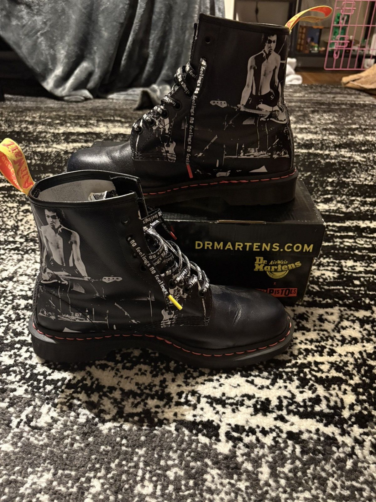Dr. Martens Dr.Martens Sex Pistols high boots Size US 10 / EU 43 - 3 Thumbnail