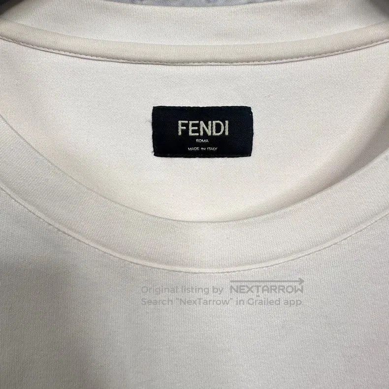 Fendi Fendi White Multi-pocket Short Sleeve T-shirt 23ss Size US L / EU 52-54 / 3 - 3 Thumbnail