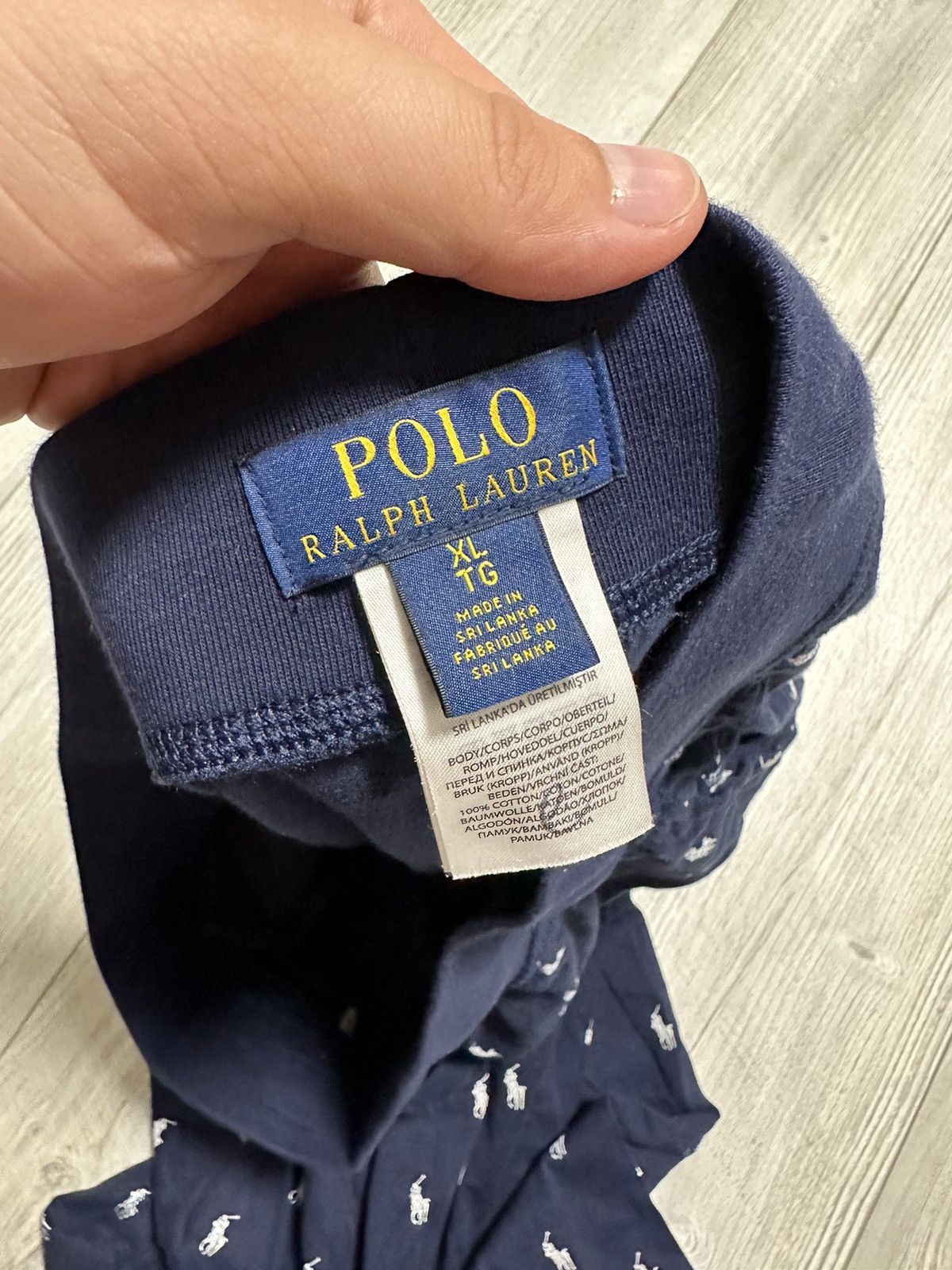 Polo Ralph Lauren Polo Ralph Lauren Sleepwear Pants Mens Pajamas Monogram Size US 36 / EU 52 - 4 Thumbnail