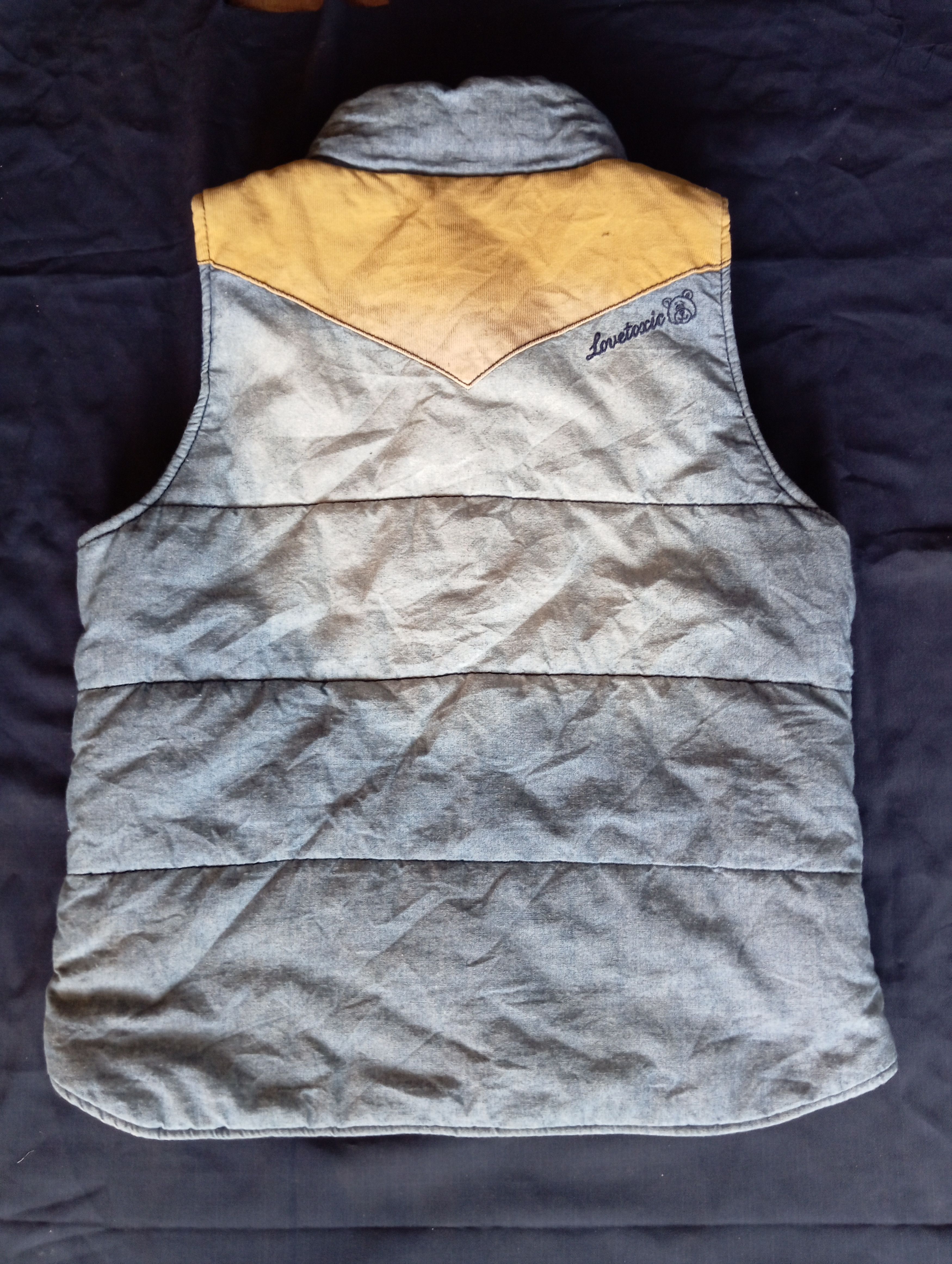 If Six Was Nine × Japanese Brand rompi outdoor japan vest puffer jacket denim Size US S / EU 44-46 / 1 - 3 Thumbnail