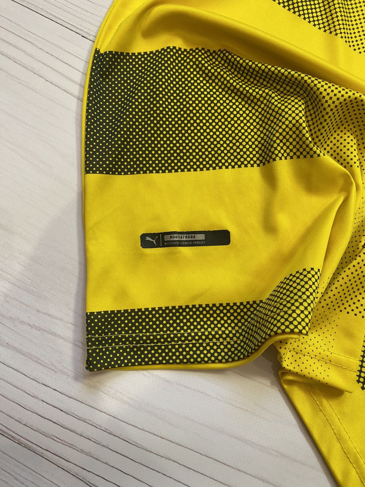 Puma × Vintage Puma Borussia Dortumd 2017/18 home Dembele y2k t shirt Size US S / EU 44-46 / 1 - 8 Thumbnail