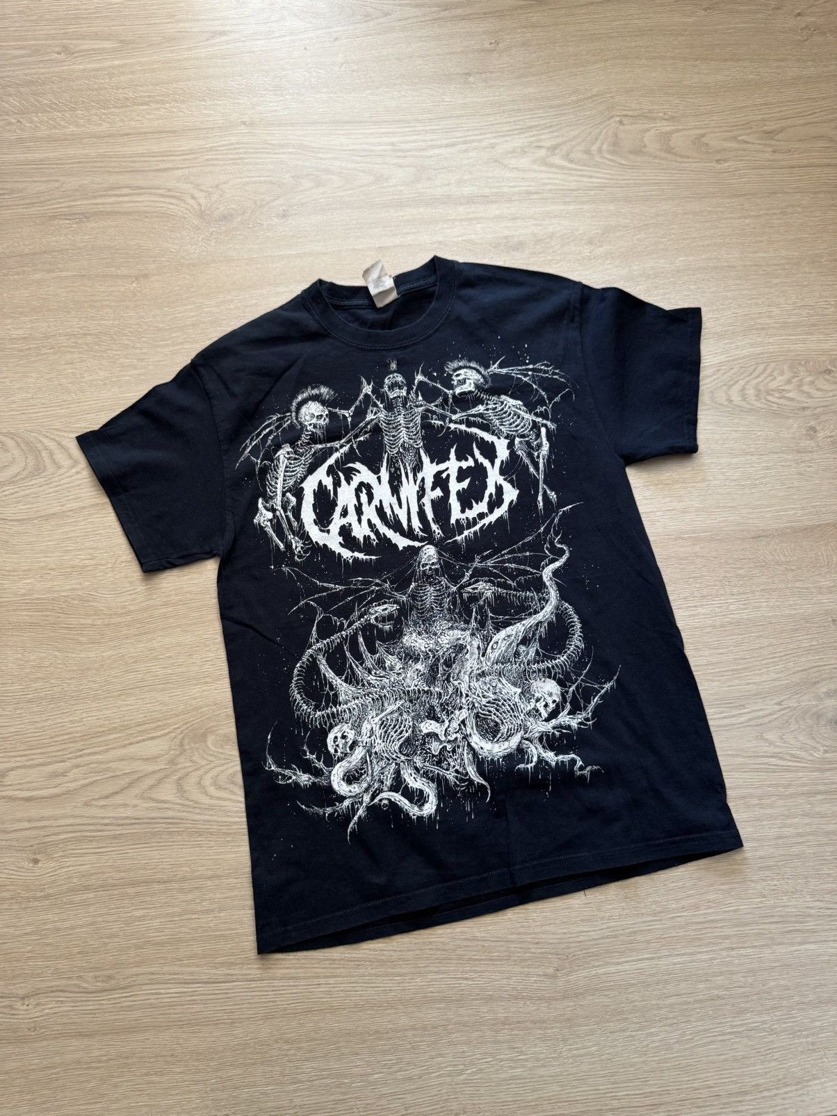 Band Tees Gildan Carnifex Rock Metal Band T-Shirt Size US M / EU 48-50 / 2 - 1 Thumbnail