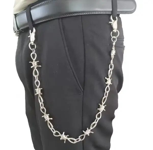 Jewelry Akiyama x Asahi Barb Wire Wallet Chain Size ONE SIZE - 6 Thumbnail