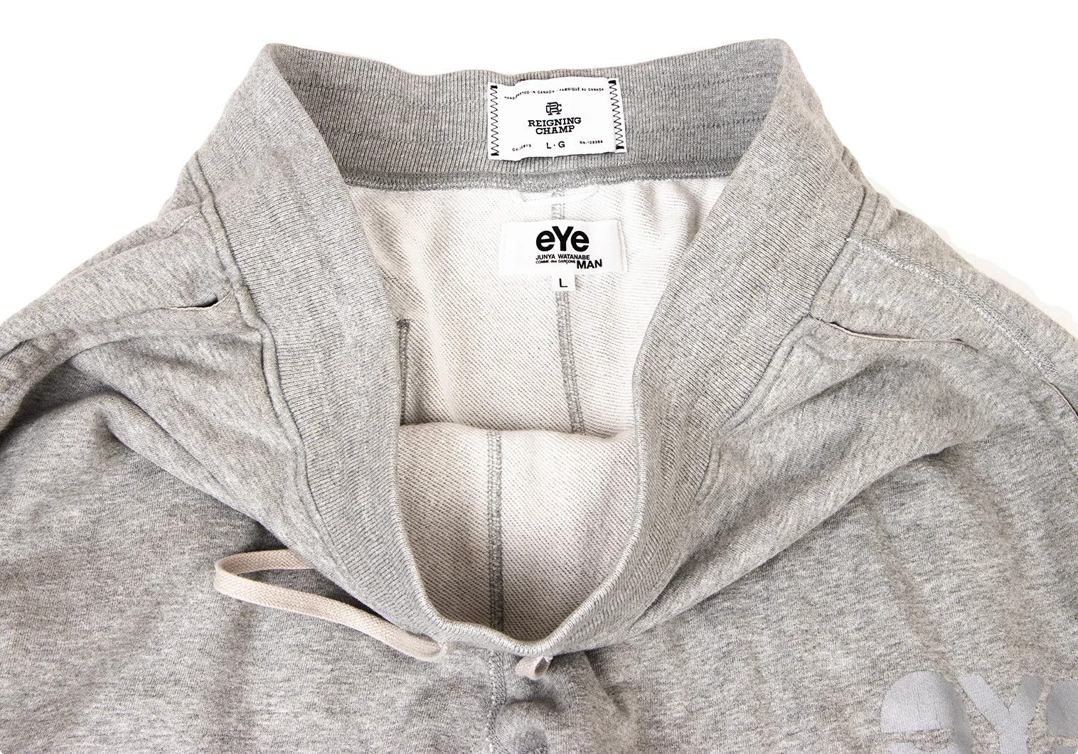 Junya Watanabe Cotton Logo Sweatpants in Gray Size L Size US 38 / EU 54 - 9 Thumbnail