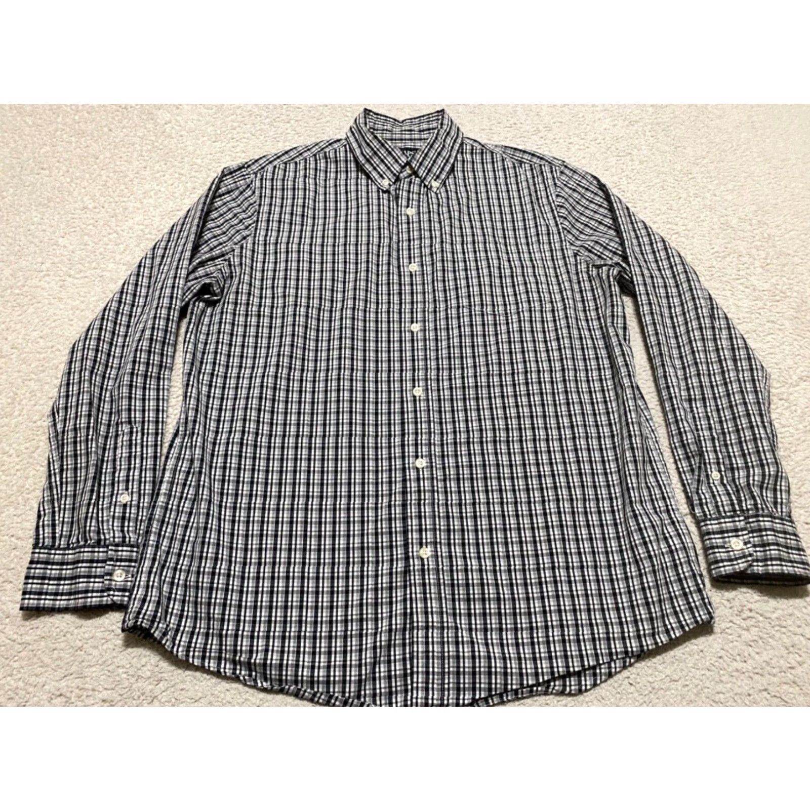 Chaps Chaps Ralph Lauren Mens Large Shirt Multicolor Plaid Long Sleeve Button-Down Casual Cotton, Polyester, Spandex Button-Up Size US L / EU 52-54 / 3 - 3 Thumbnail