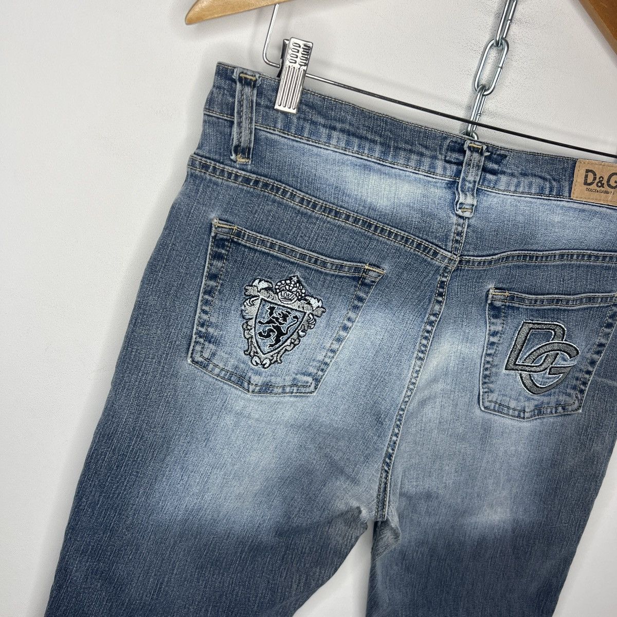 Dolce & Gabbana VINTAGE DOLCE GABBANA DENIM SHORTS JEANS JAPANESE Y2K RAP Size US 33 - 3 Thumbnail
