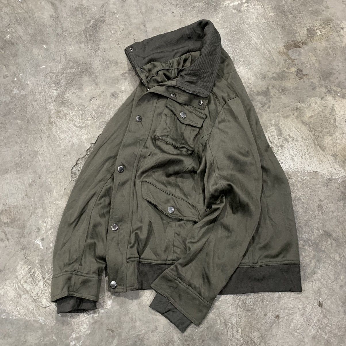 If Six Was Nine × Japanese Brand × Le Grande Bleu (L.G.B.) In The Attic Multipockets Green Army Bono Jacket Size US L / EU 52-54 / 3 - 19 Thumbnail