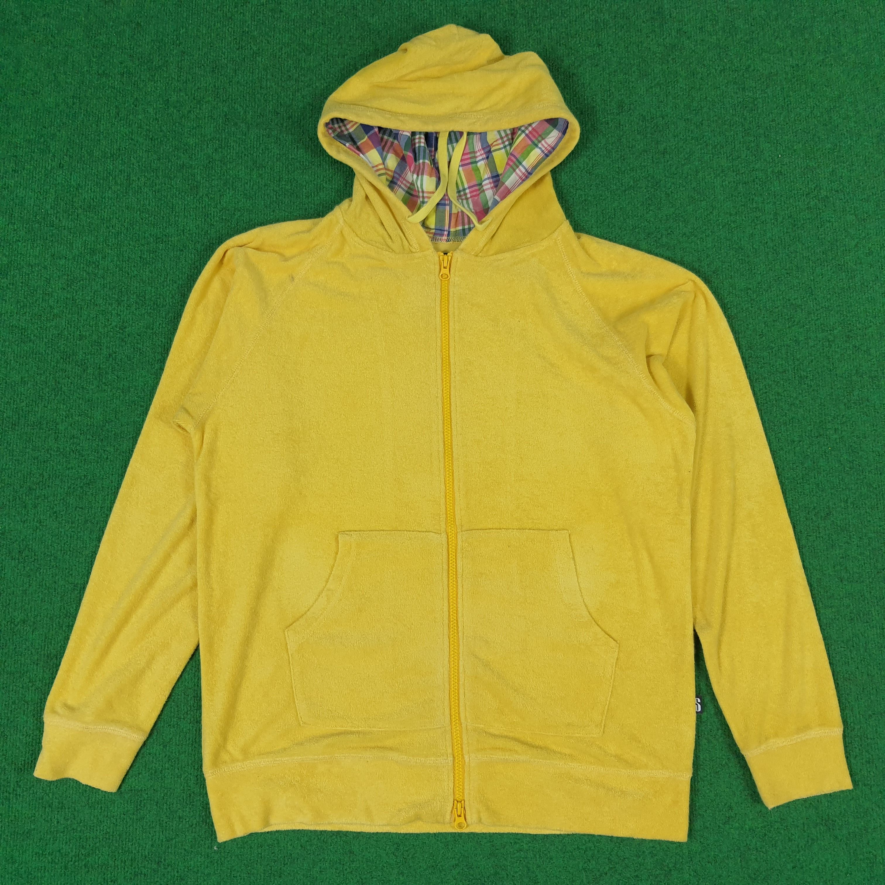 Stussy × Vintage Vintage Stussy Fleece Full Zipper Hoodies Custom Logo Size US M / EU 48-50 / 2 - 3 Thumbnail