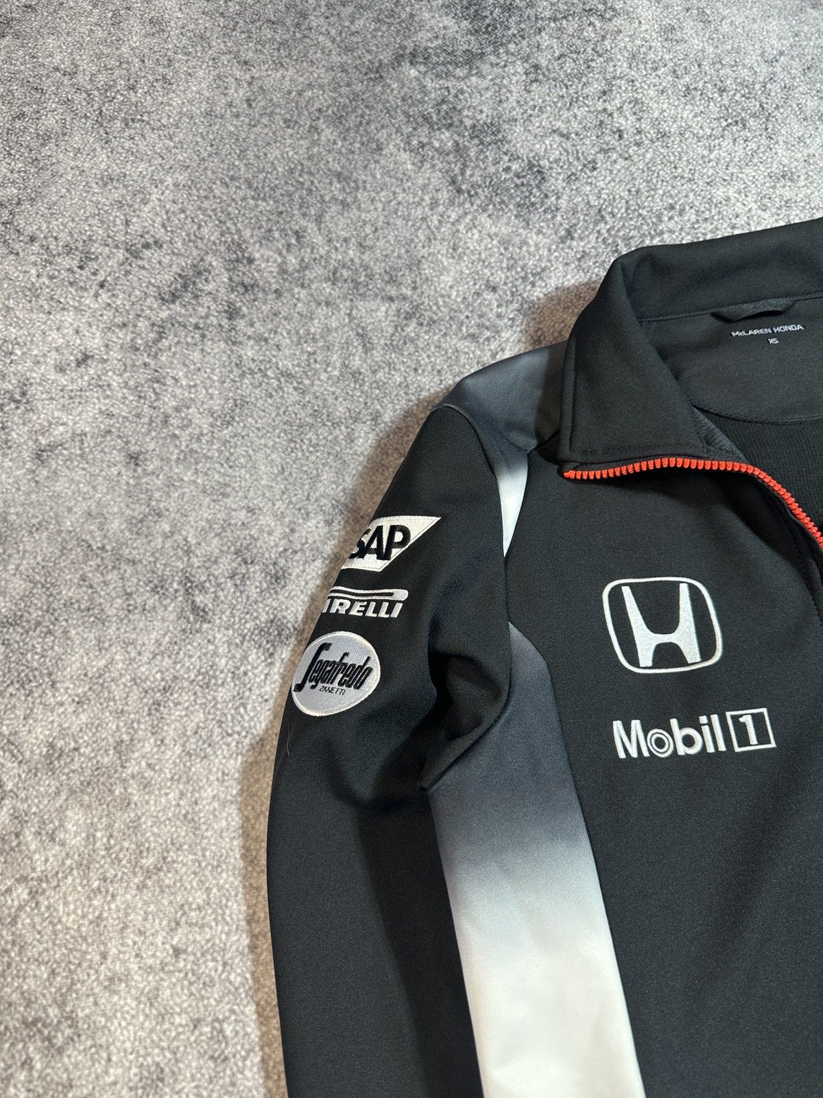 Formula 1 × Honda McLaren Honda Logo Jacket Streetwear Racing XS Rare Moto Size US XS / EU 42 / 0 - 3 Thumbnail