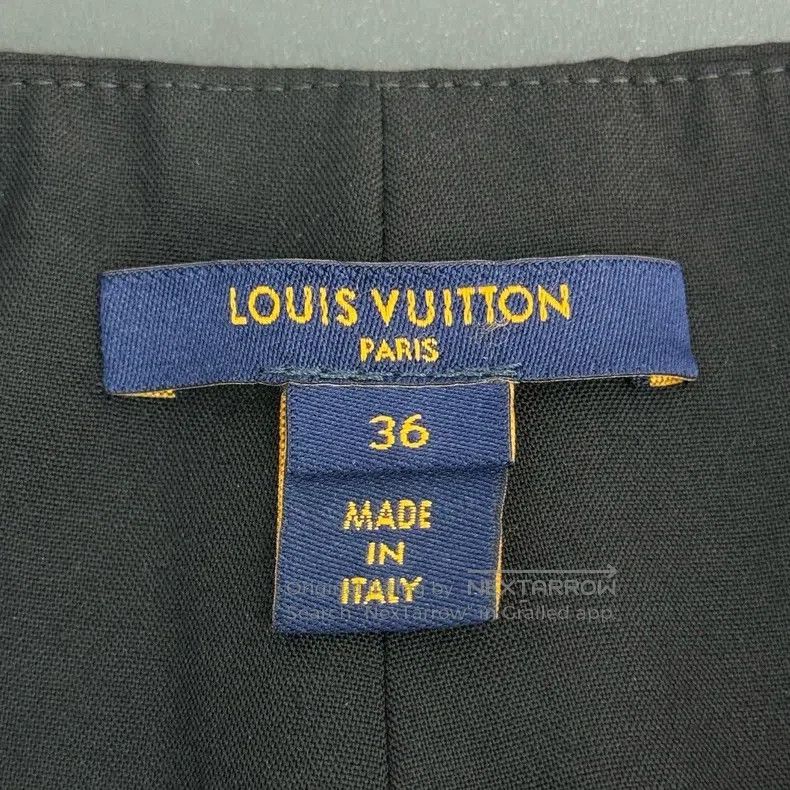 Louis Vuitton Louis Vuitton Black presbyopic leather-label sheep's wool Size US 36 / EU 52 - 5 Thumbnail