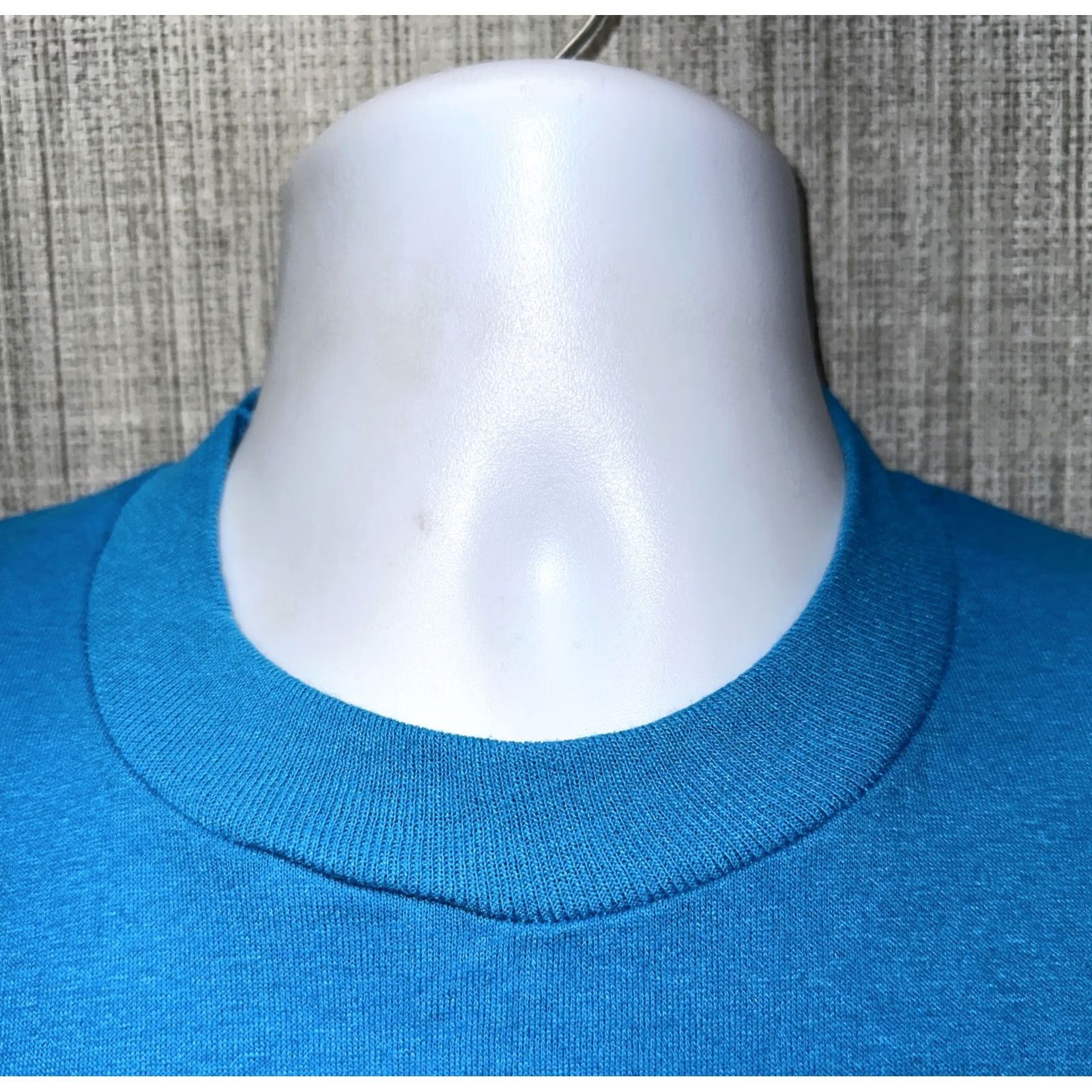 Jerzees VINTAGE Jerzees T-Shirt Mens Blue Single Stitch USA Made Giraffe Print Size L Size US L / EU 52-54 / 3 - 3 Thumbnail