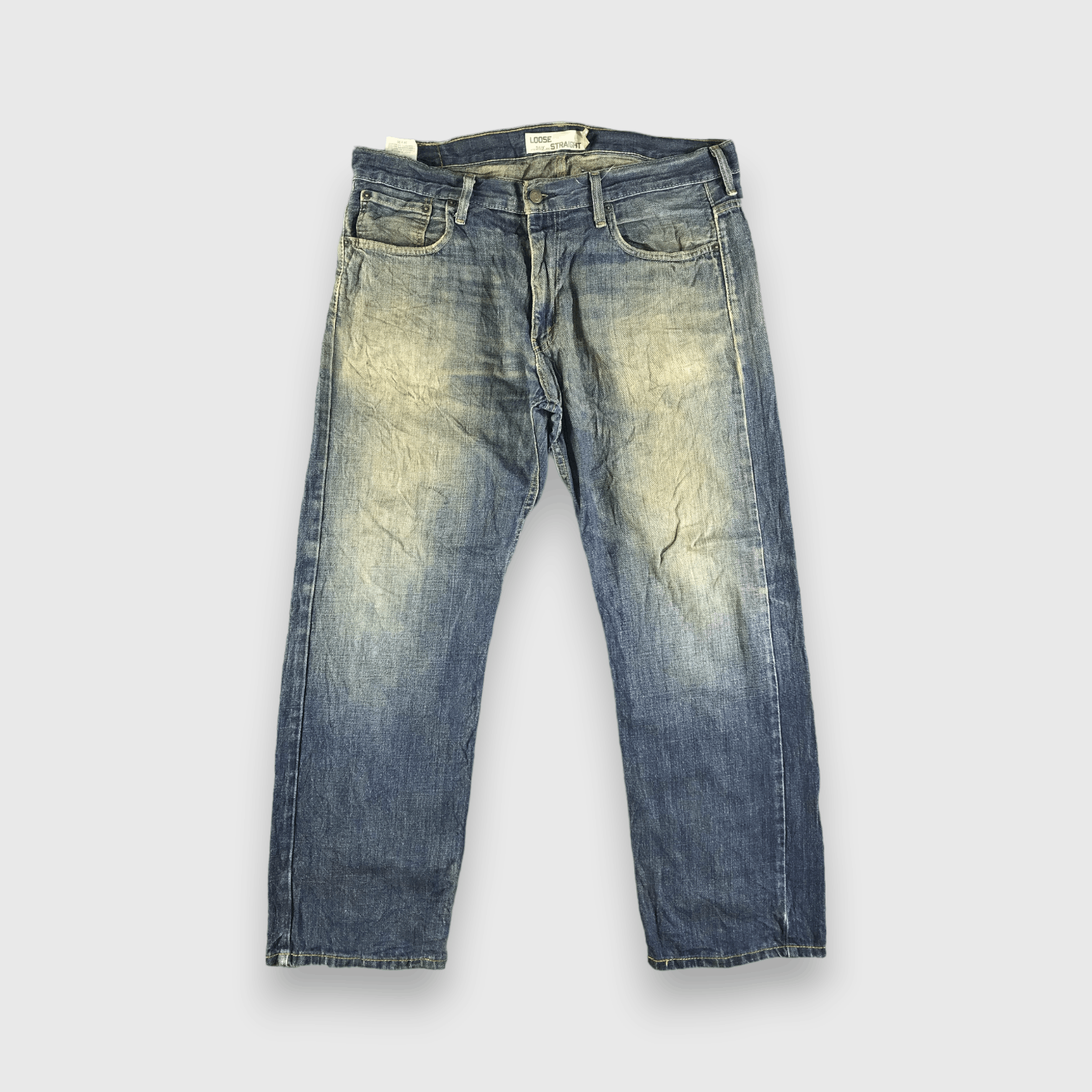 Levi's Vintage Blue Wash Levis 569 Jeans-J3180 Size US 39 - 1 Thumbnail