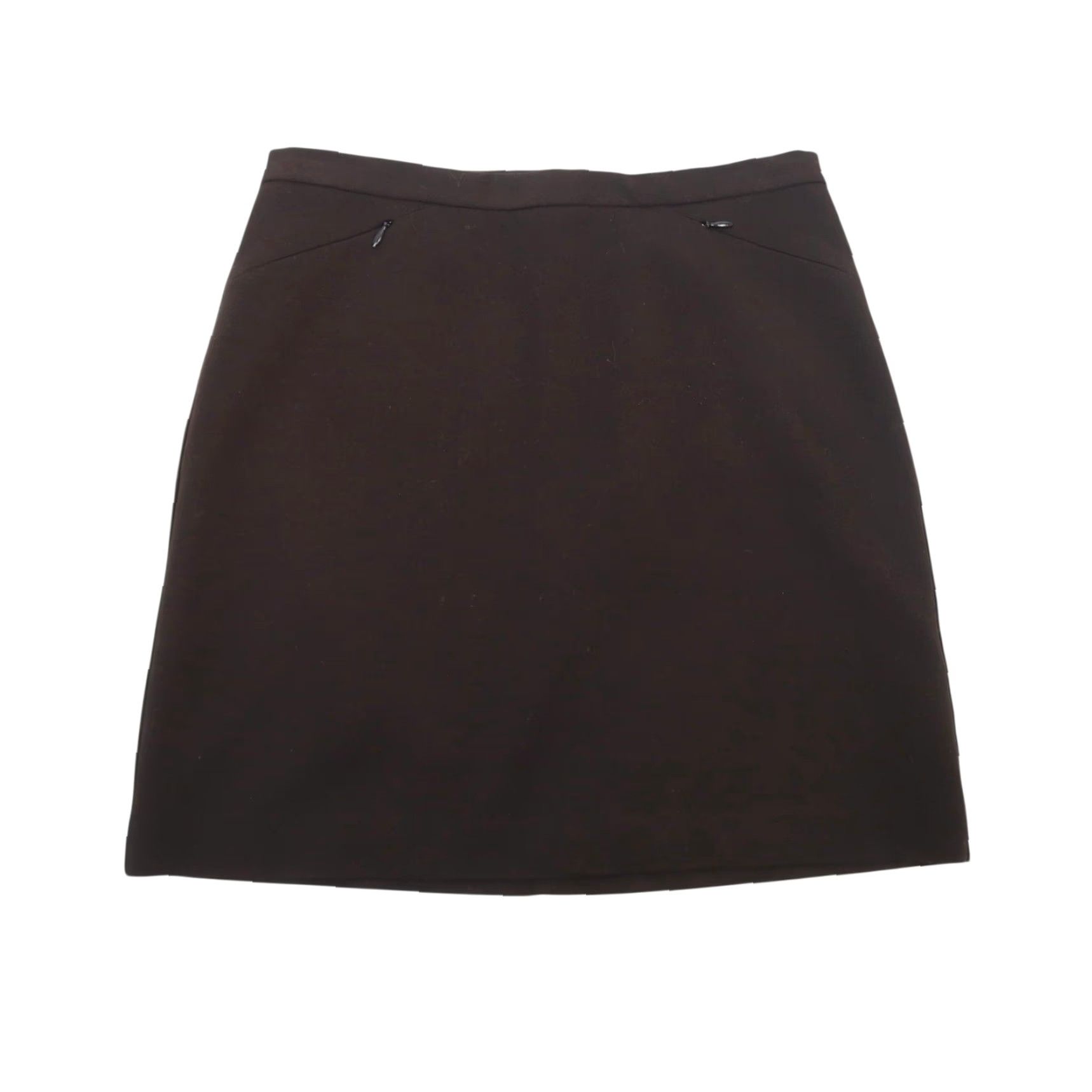 Vintage VINTAGE 90s The Limited Dark Brown Mini Skirt 4 Skirt Womens High Rise Solid Short Fall Spring Summer Winter Business Casual Workwear 90s Womens Size 27" / US 4 / IT 40 - 2 Thumbnail